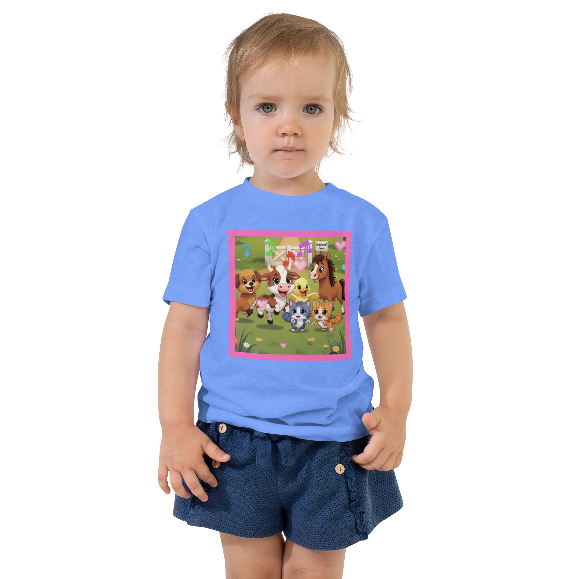 Cute Farm Animal Cartoon Child Tee product image (1)