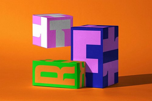 Graphic designer @evanwijaya95 created this bold visual identity in 2023 to mark the fifth anniversary of Indonesian media pl...