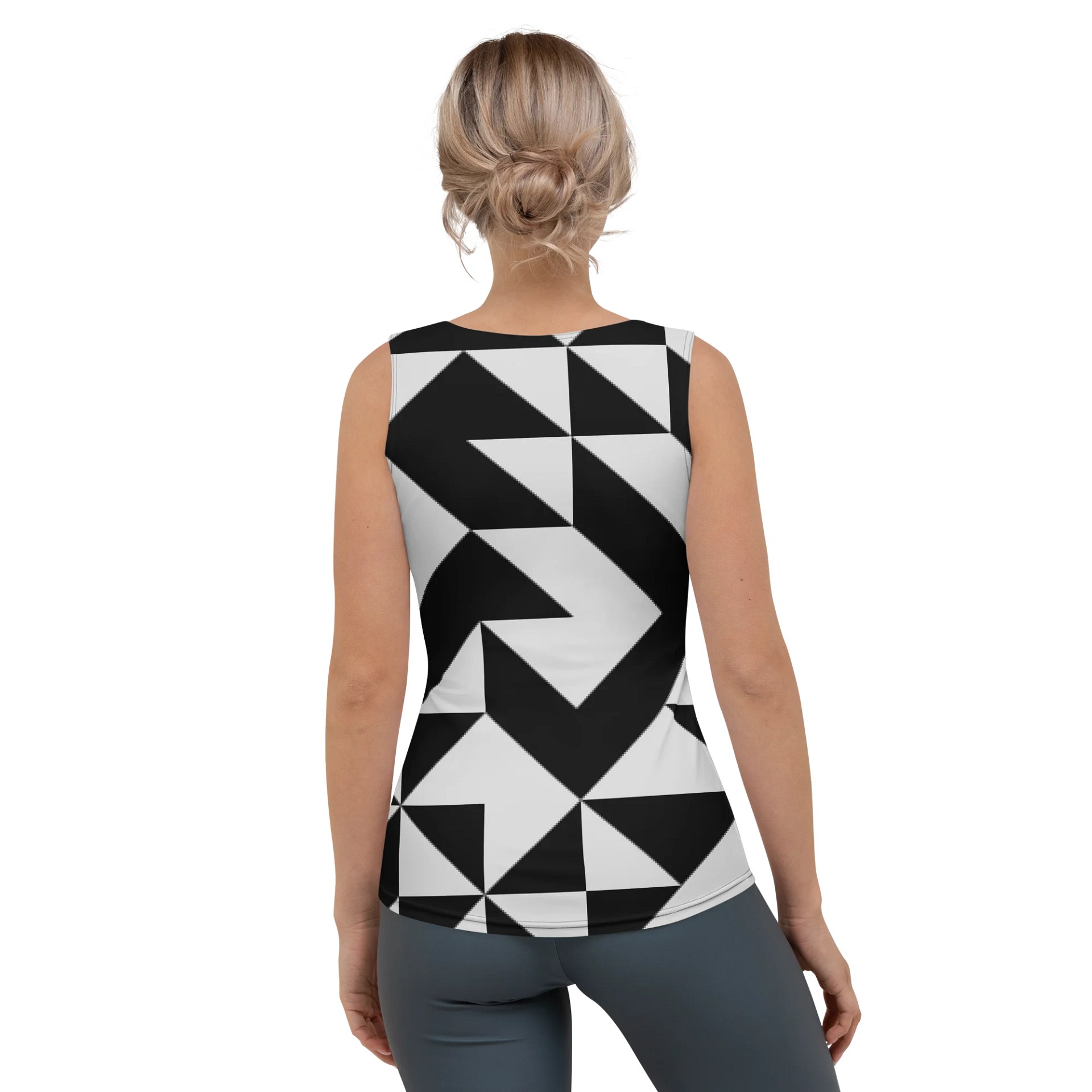 Abstract Geometric Symmetry Tank Top product image (2)