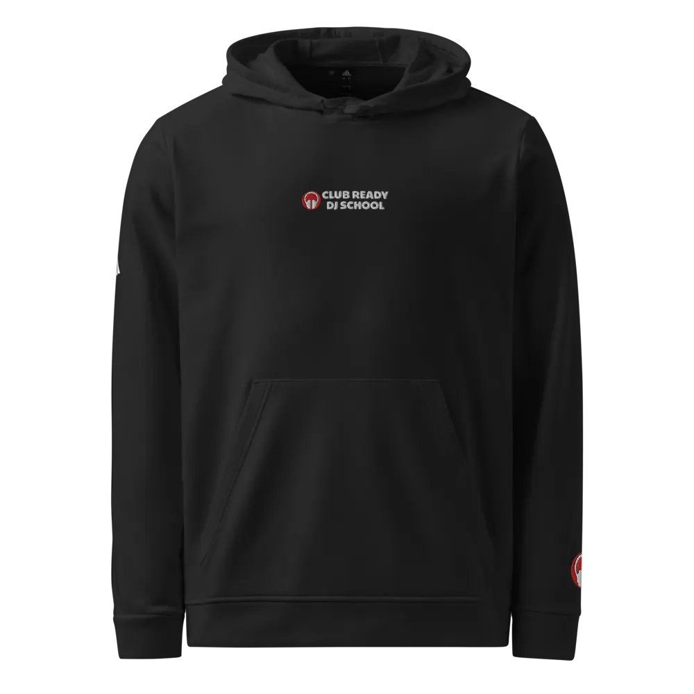 Club Ready DJ School Centre Embroidered Adidas Fleece Hoodie product image (1)