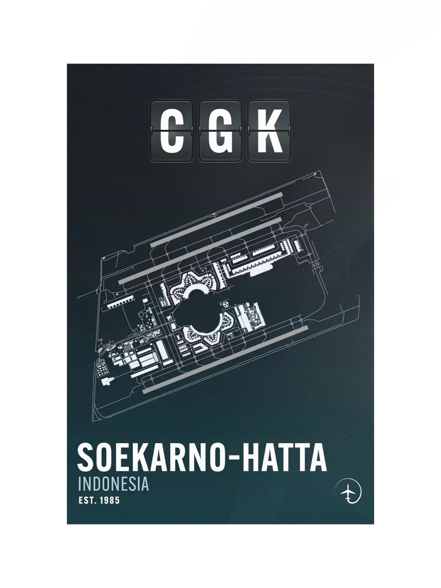 Jakarta CGK Poster product image (1)