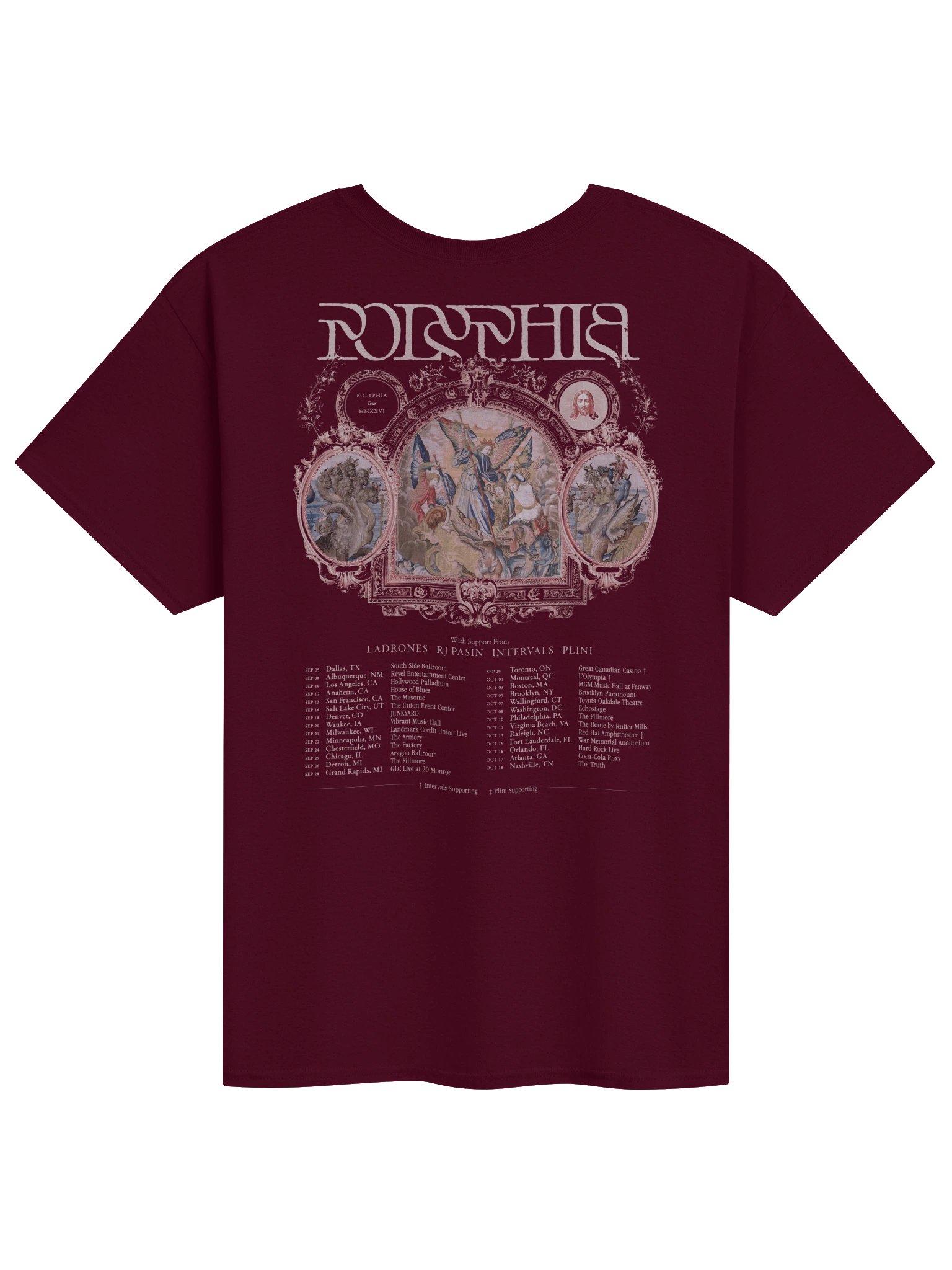 POLYPHIA Tour MMXXVI Merch Tshirt product image (2)