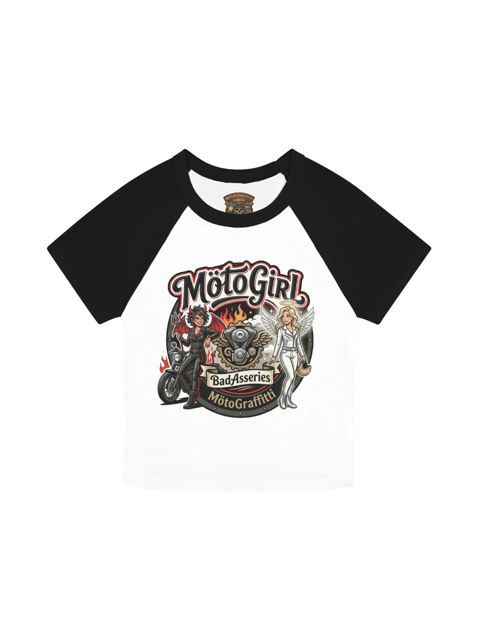 MötoGirl Baby Tee product image (1)