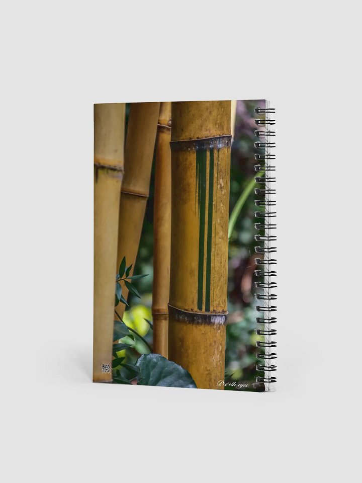 📘 Notebook Collection PURE – Jardin du Rayol – Bambou calligraphié product image (2)