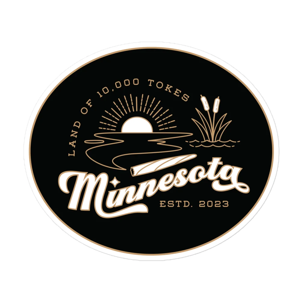 Land of 10,000 Tokes ✧ Minnesota Cannabis Lake Magnet product image (2)
