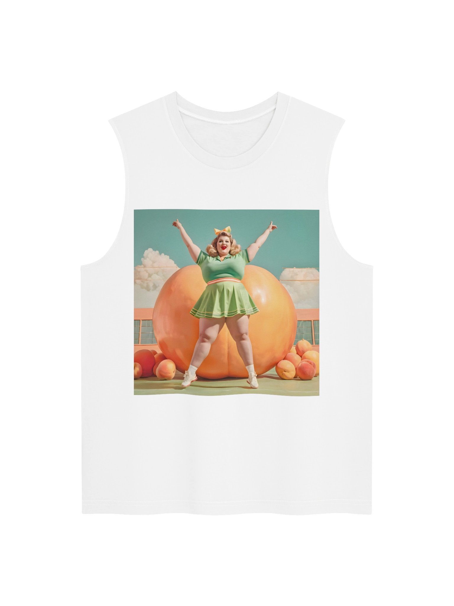 Fat Peaches | Bella+Canvas Unisex Muscle Tank product image (2)