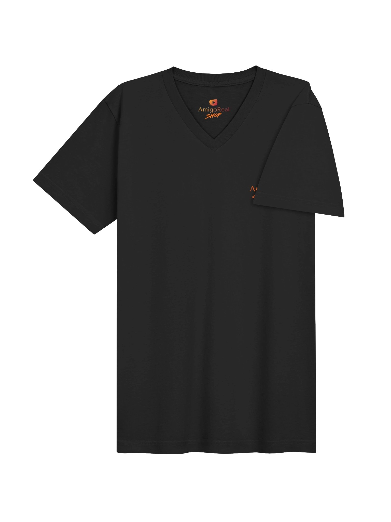 AmigoReal Herren Leichtes V-Ausschnitt T-Shirt product image (19)