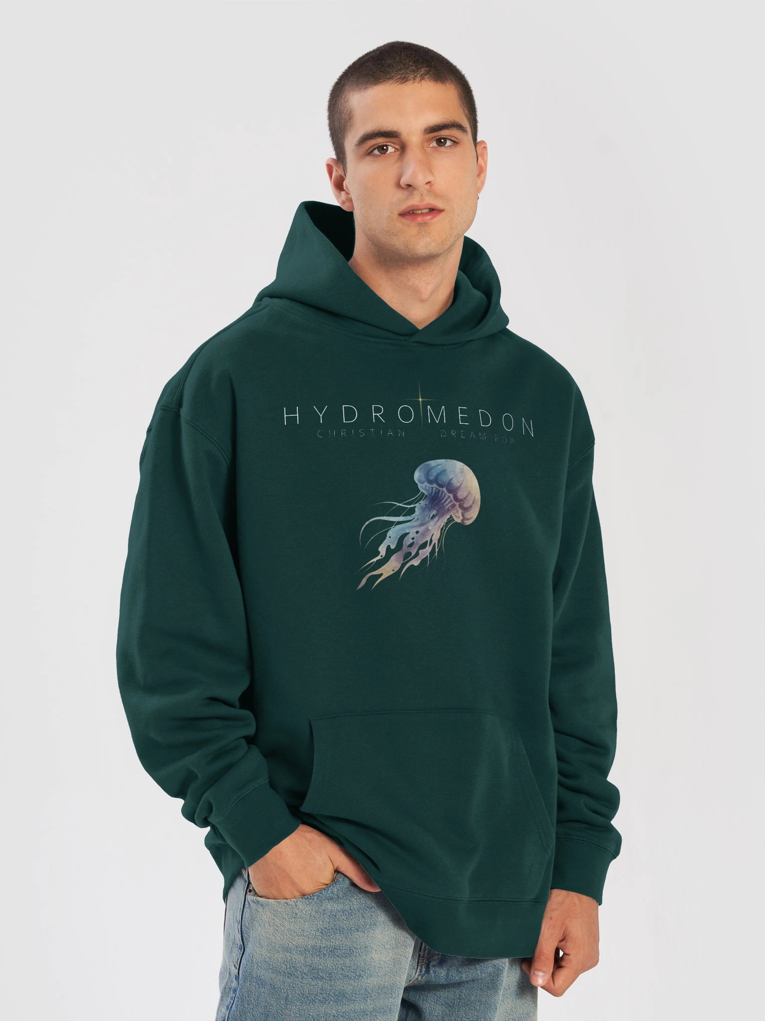 Hydromedon — Oversized Pullover Hoodie · Full Front product image (21)