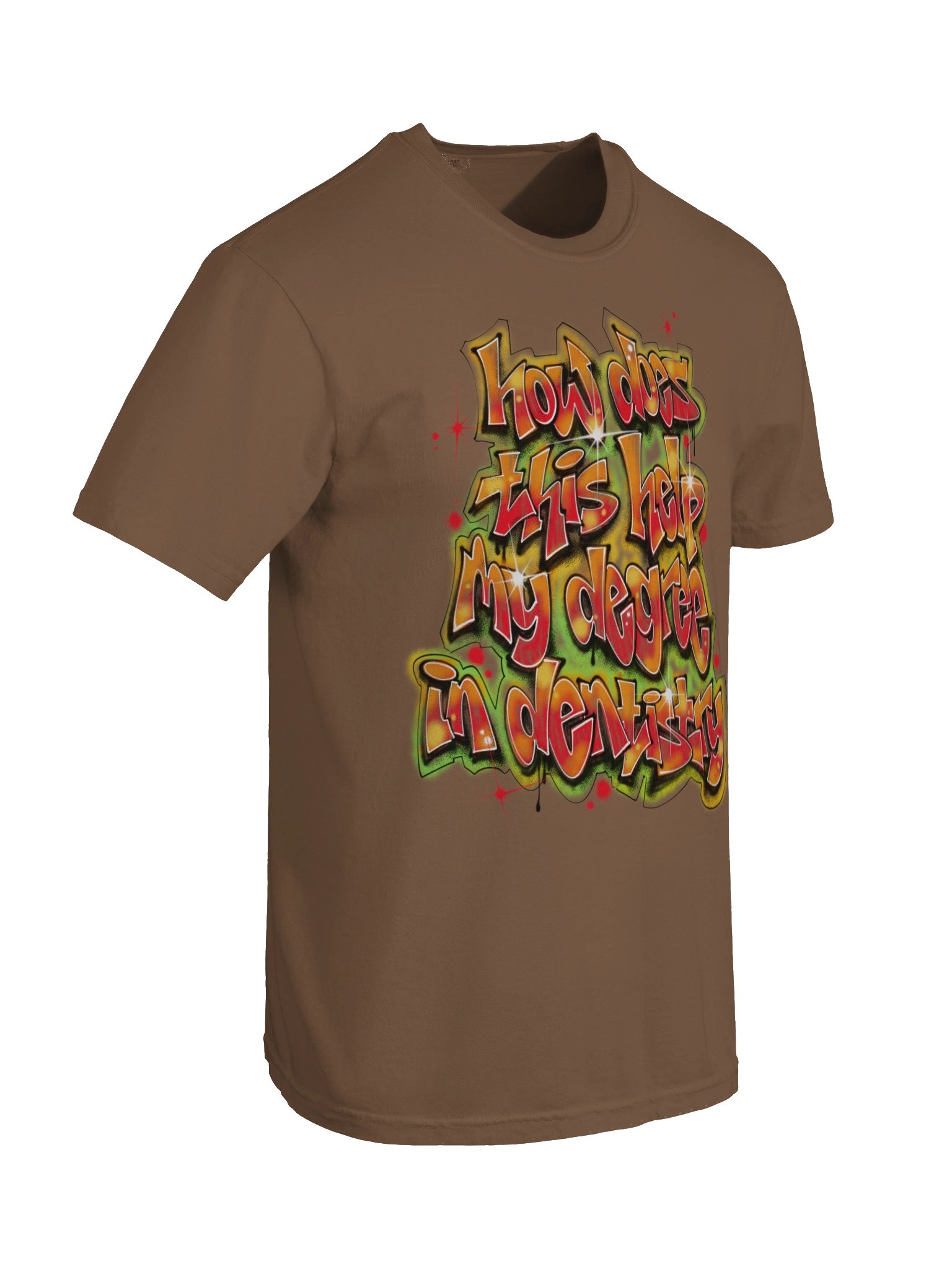 Dentistry Degree Graffiti Tee (Unisex) product image (44)