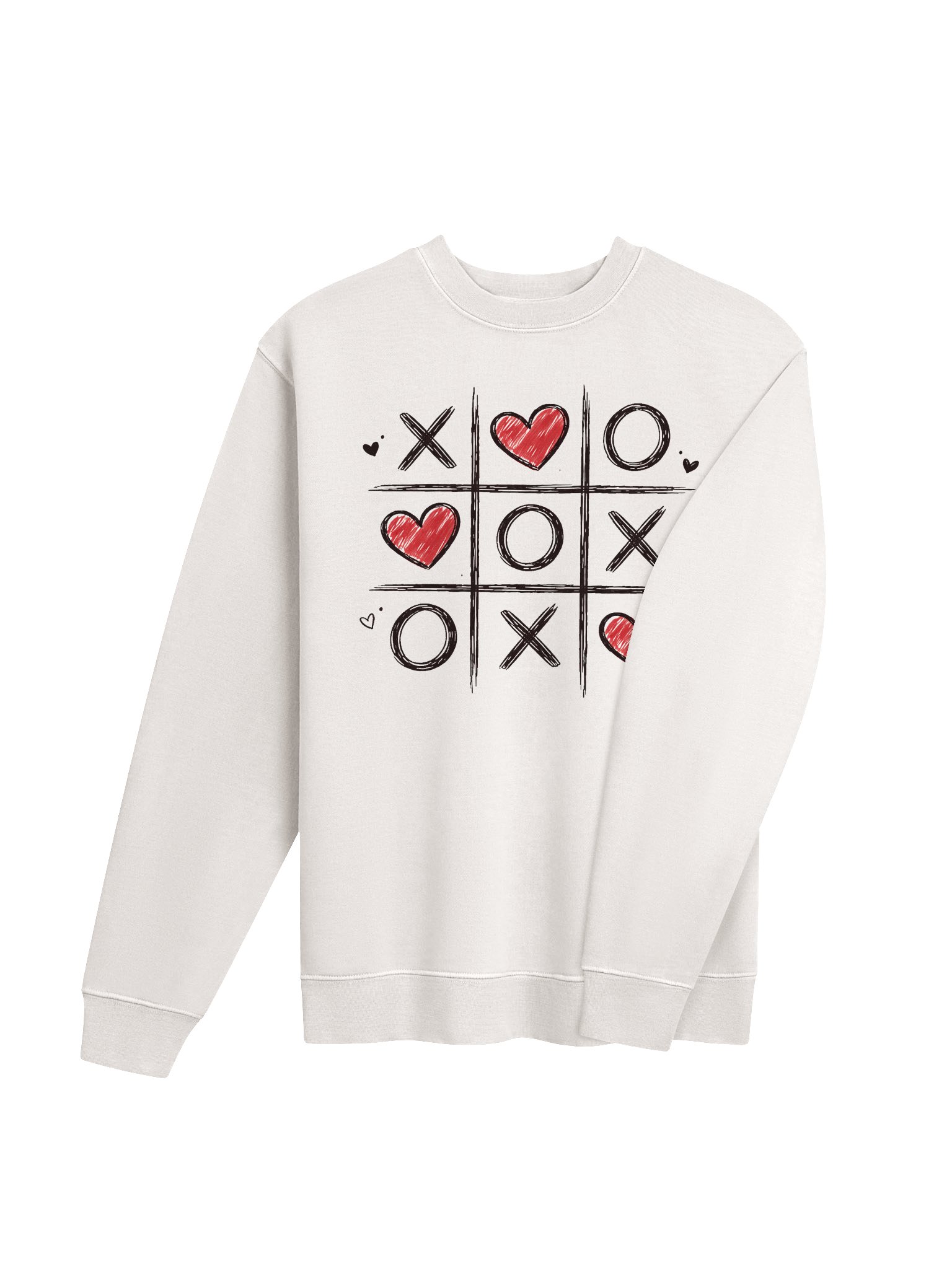 XOXO Tic-Tac-Toe Pigment-Dyed Crewneck Sweatshirt product image (20)