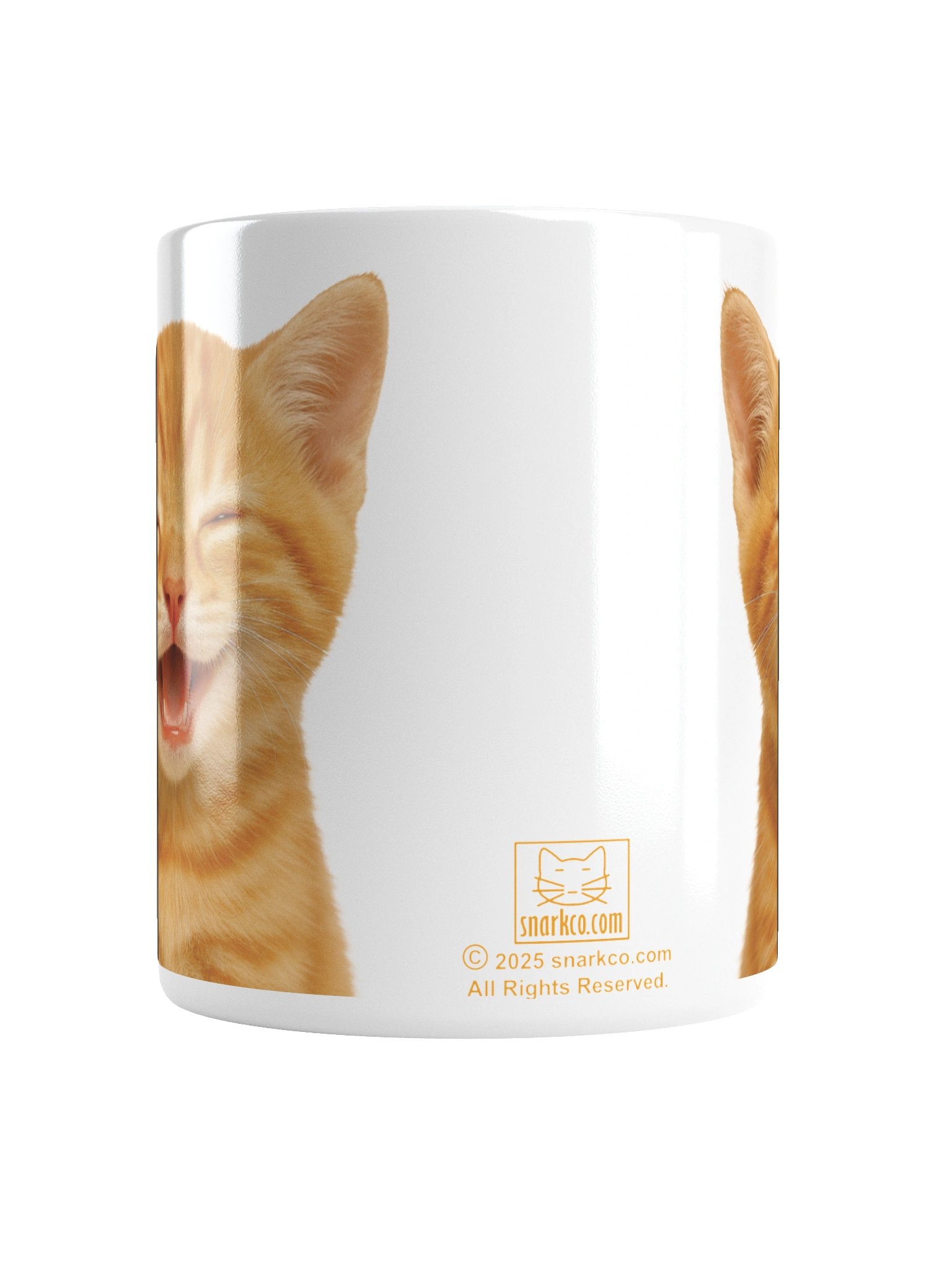 Mug: "Orange is Beautiful" with Beautiful Orange Tabby cat image product image (6)