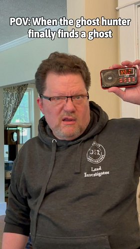 POV: The spirit box finally gives a direct response after 45 minutes of silence. 👻🕺

#Paranormal #GhostHunter #GhostHunting #...
