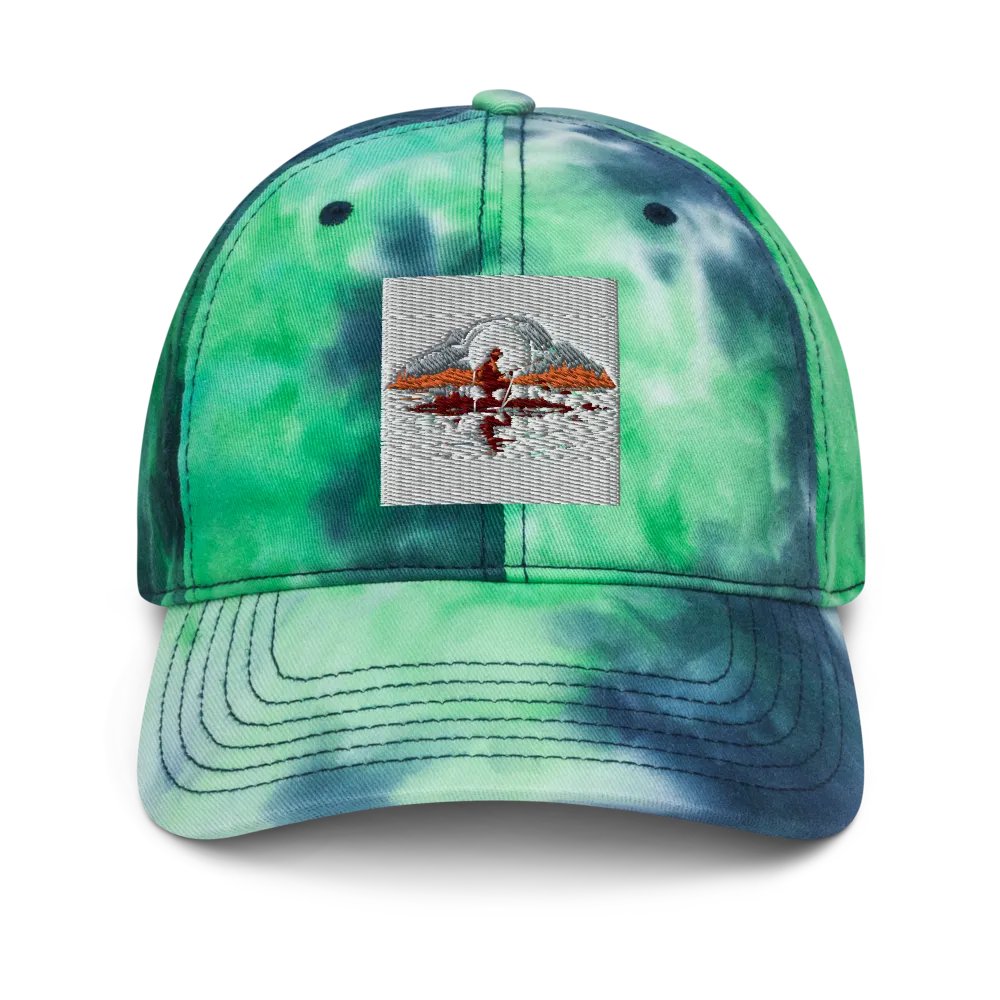 Fishing Tie-Dye Dad Hat product image (1)