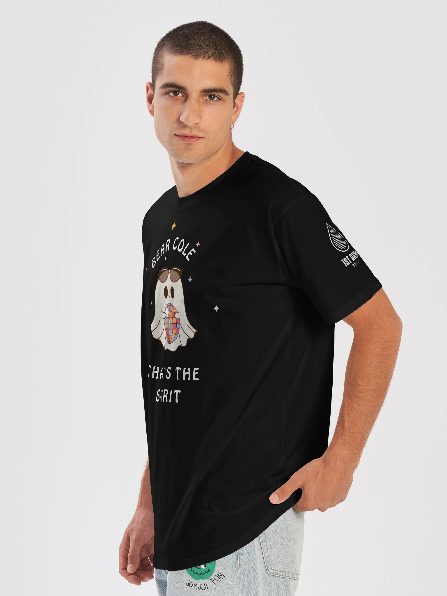 Bear Cole That's the Spirit Disco Ghost T-shirt product image (7)