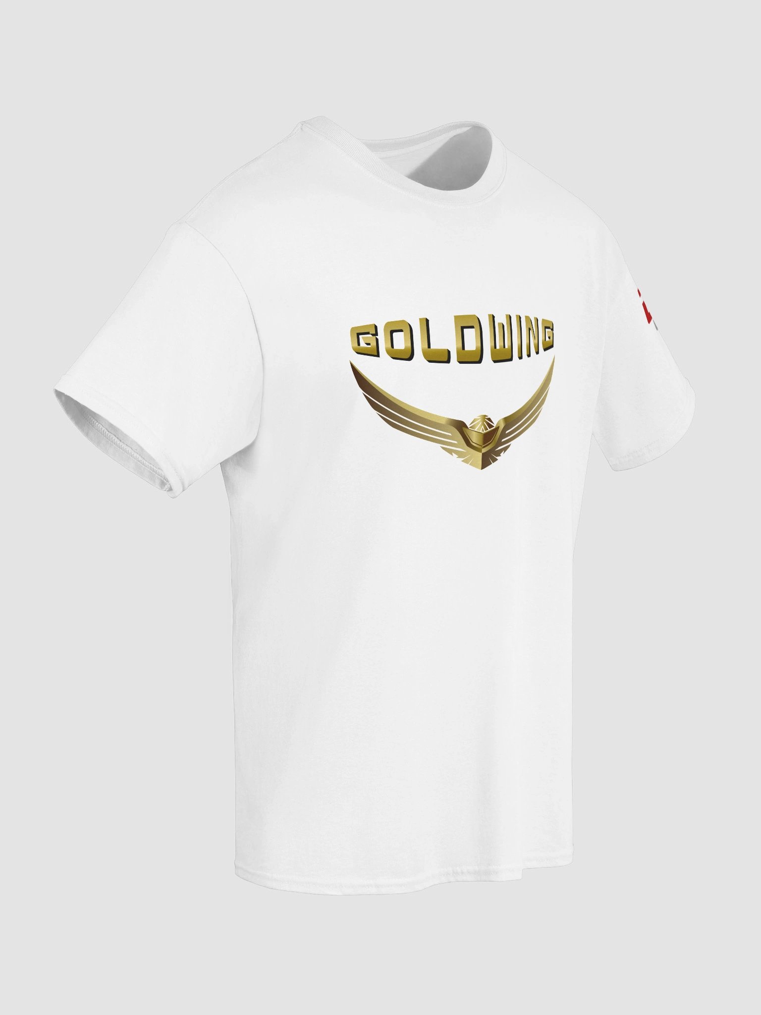 Gold and Bold Goldwing T-Shirt (Big Front) product image (39)