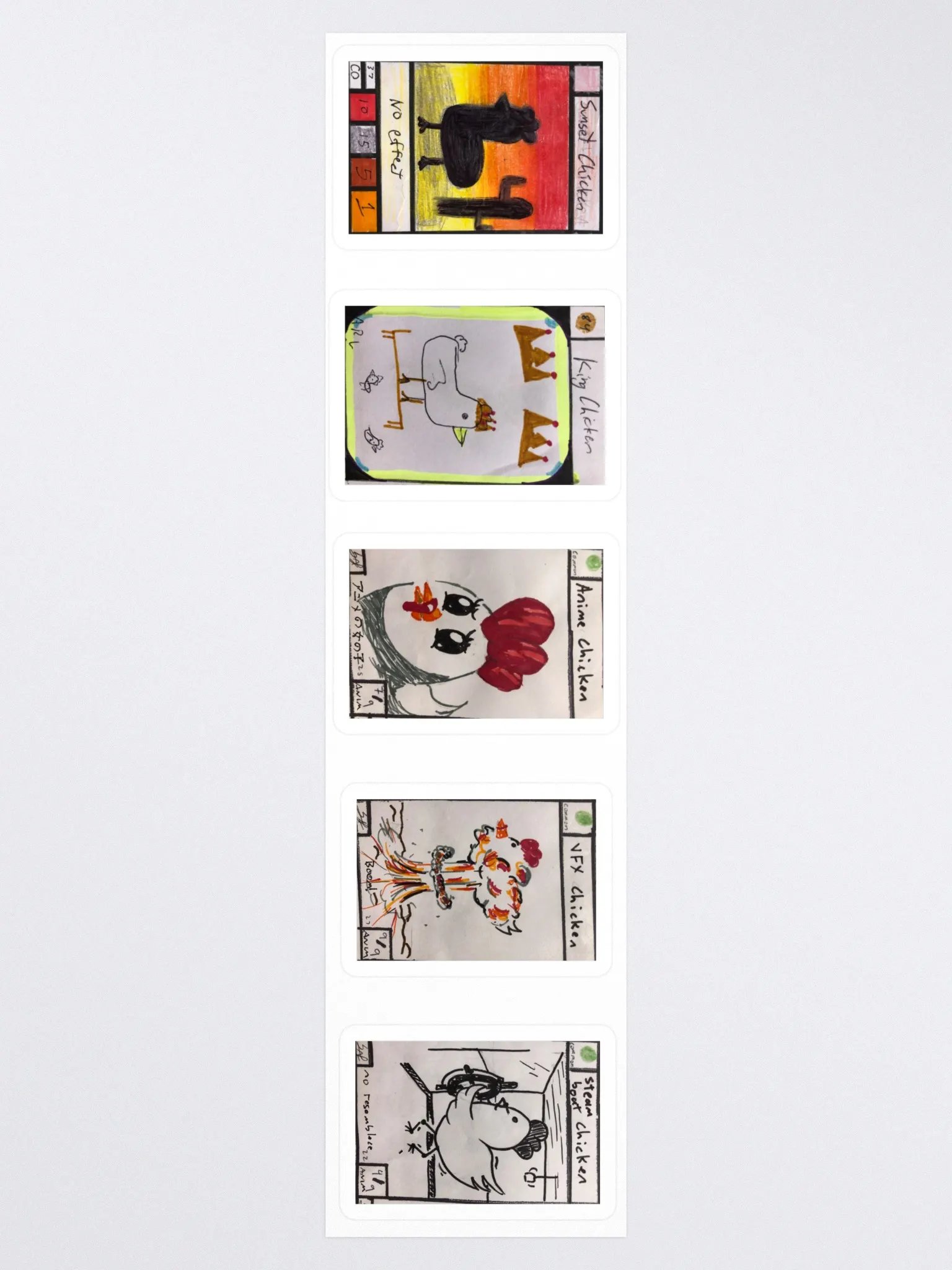 Favorite Card Stickers product image (3)