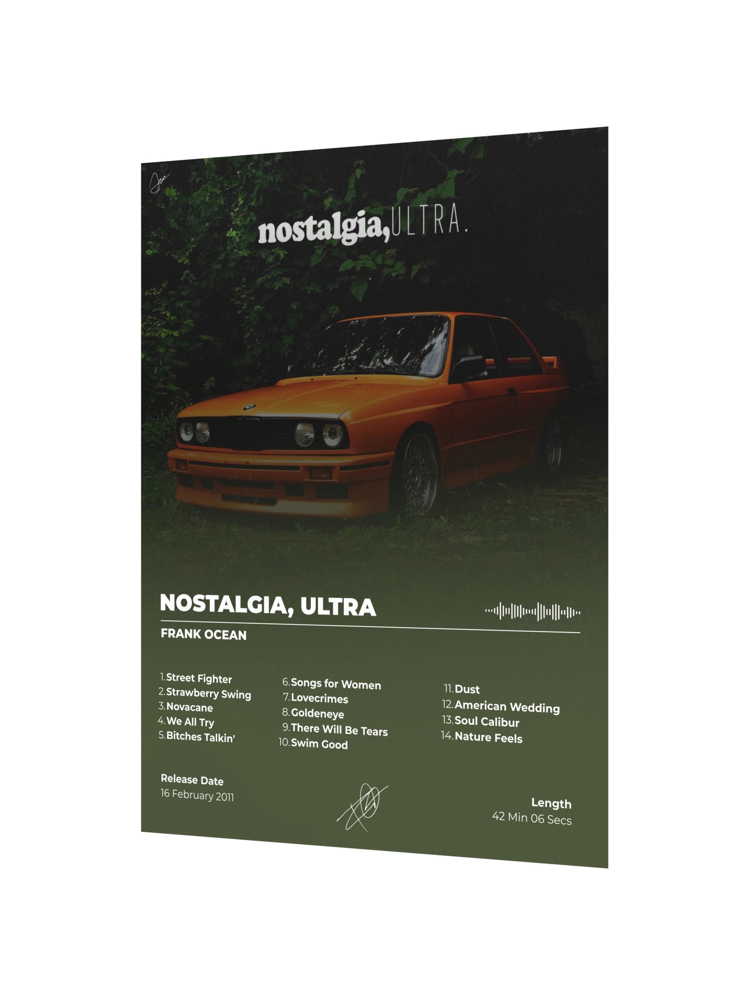 nostalgia, ULTRA. Frank Ocean Poster product image (3)