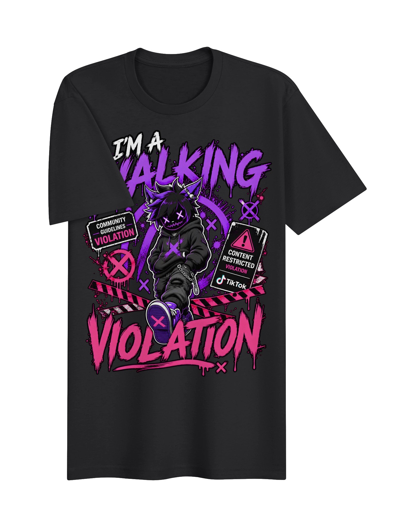 I’m A Walking Violation Graphic Tee product image (3)