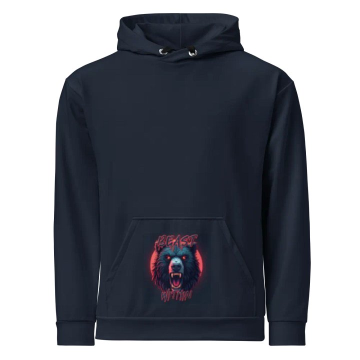 Novelty Bear Beast Within Hoodie AOP (All Over Print) product image (1)