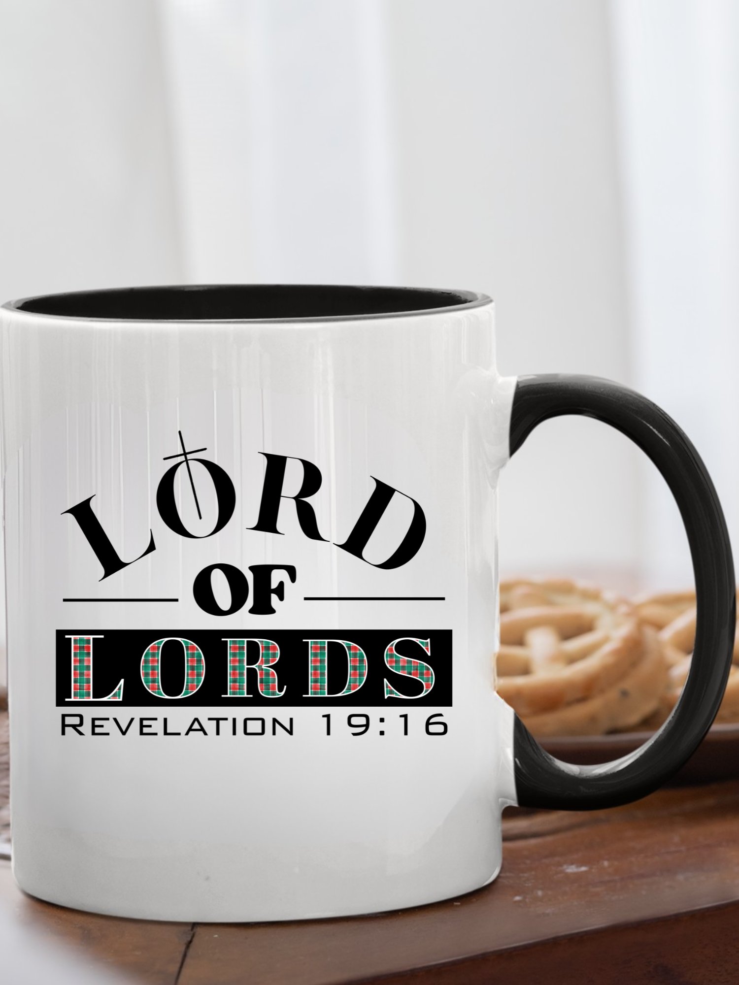 Lord of Lords Christian 11 & 15 oz Mug | Jesus Christ Faith Gift | Inspirational Coffee Cup for Believers product image (11)