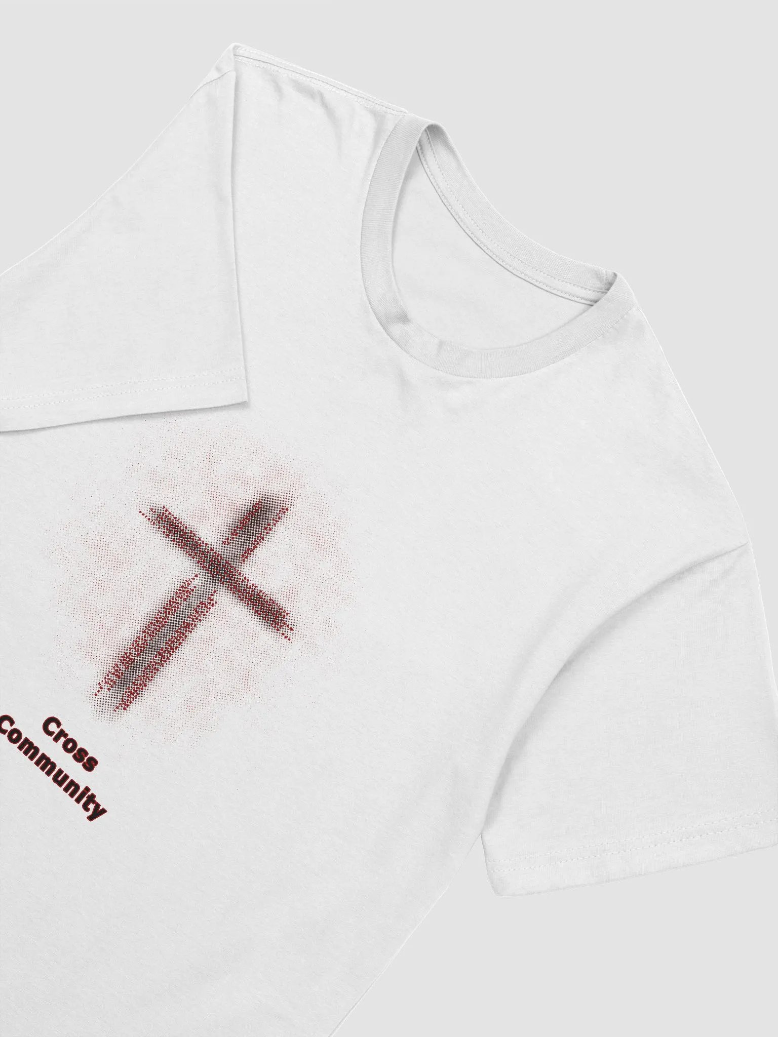 CC Cross Shirt Red Glow Cross product image (3)