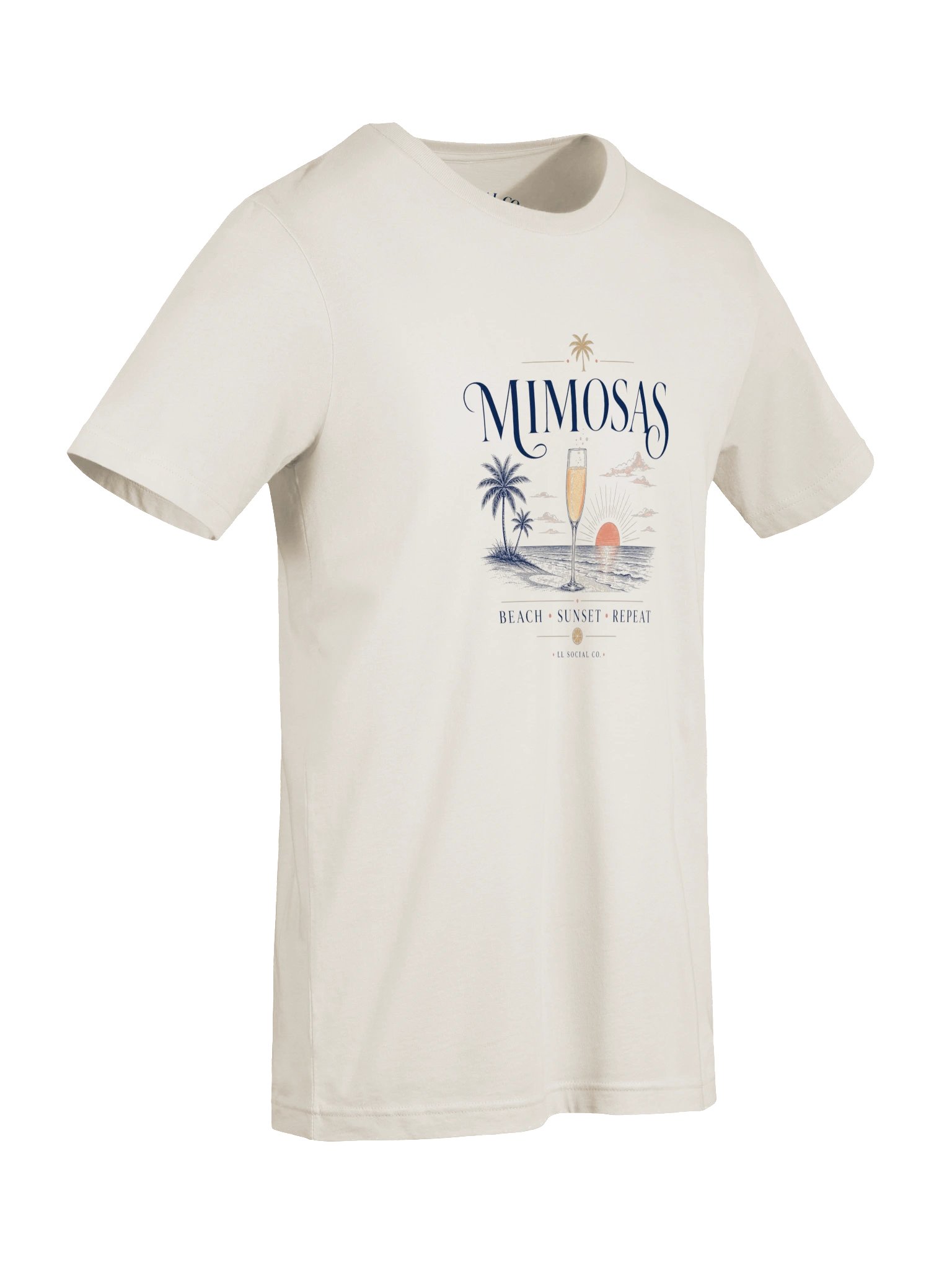 Mimosas Beach Sunset Repeat - Unisex Resort Tee product image (7)