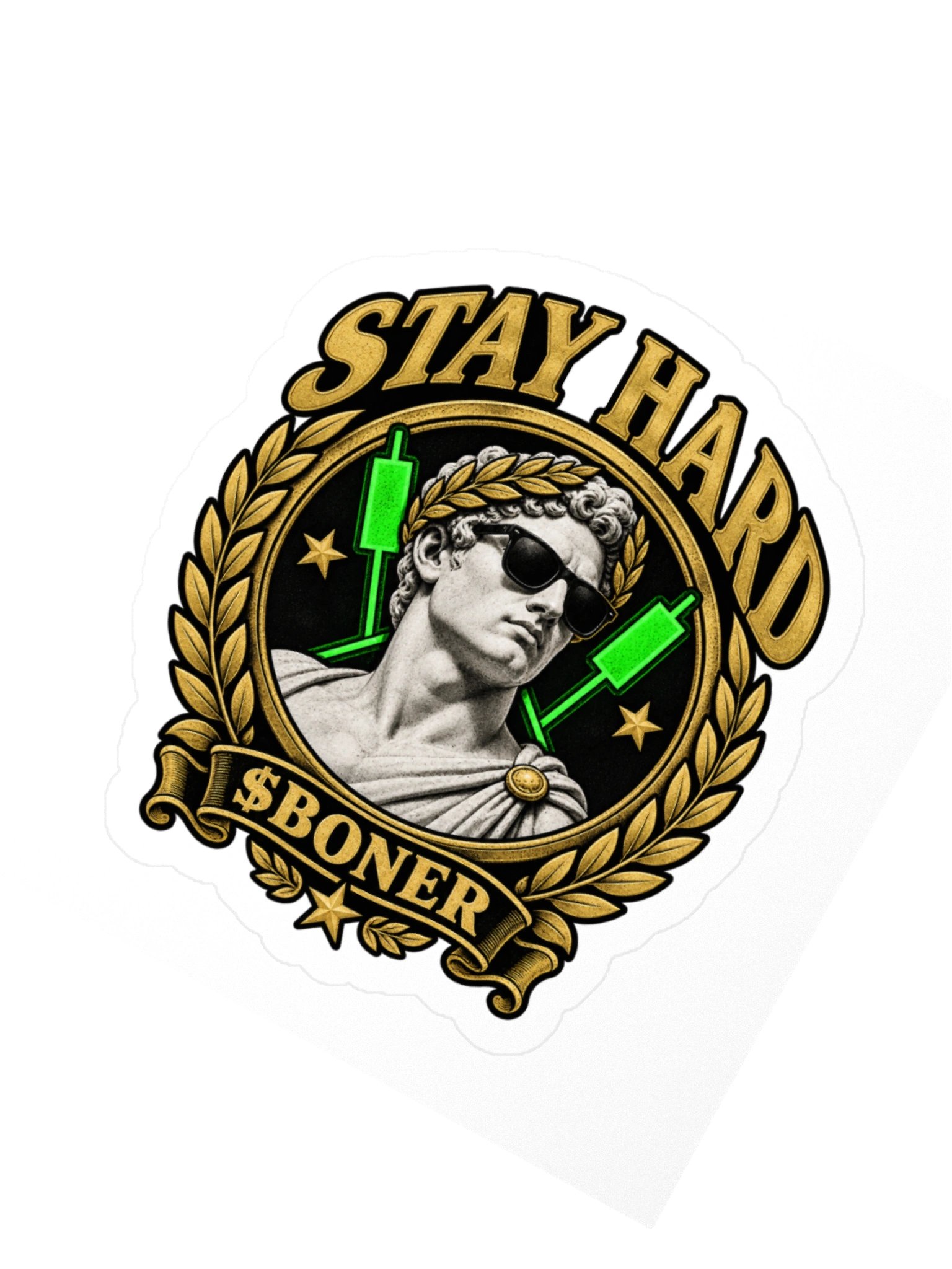 $BONER Stay Hard Sticker product image (4)