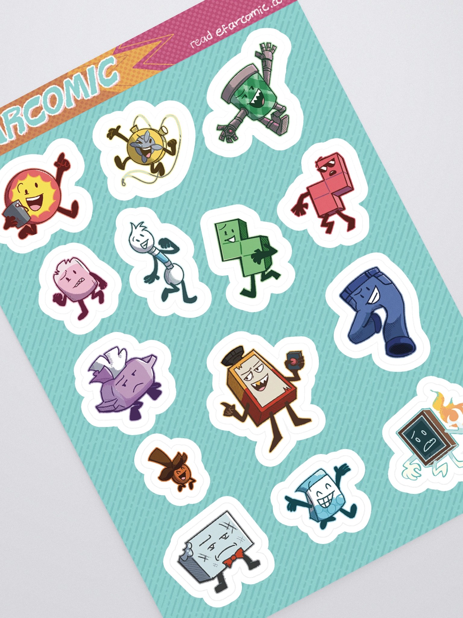 EFAR Cast Sticker Set product image (1)