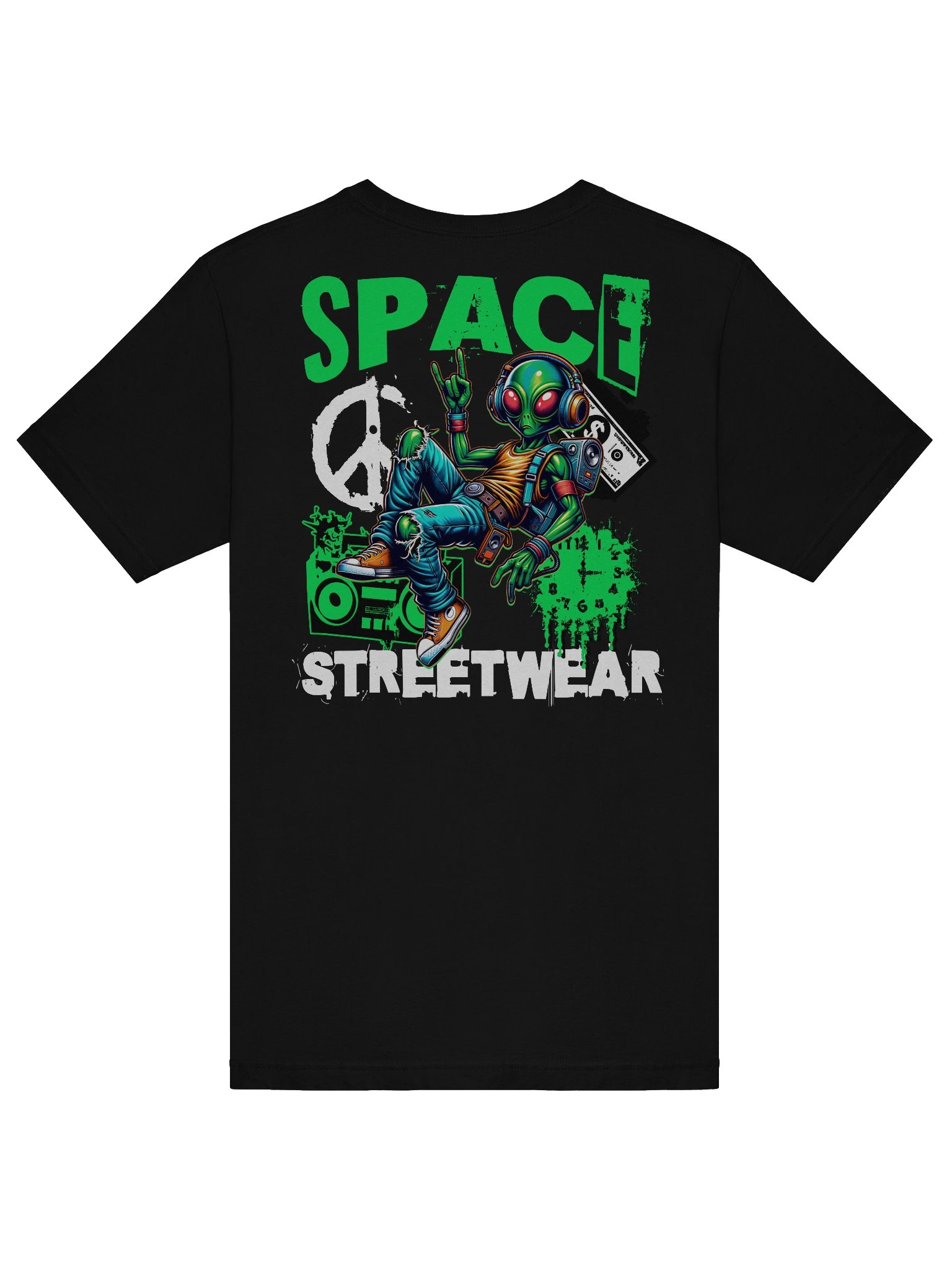 Space Streetwear T-Shirt: Out Of This World Alien Fashion product image (6)