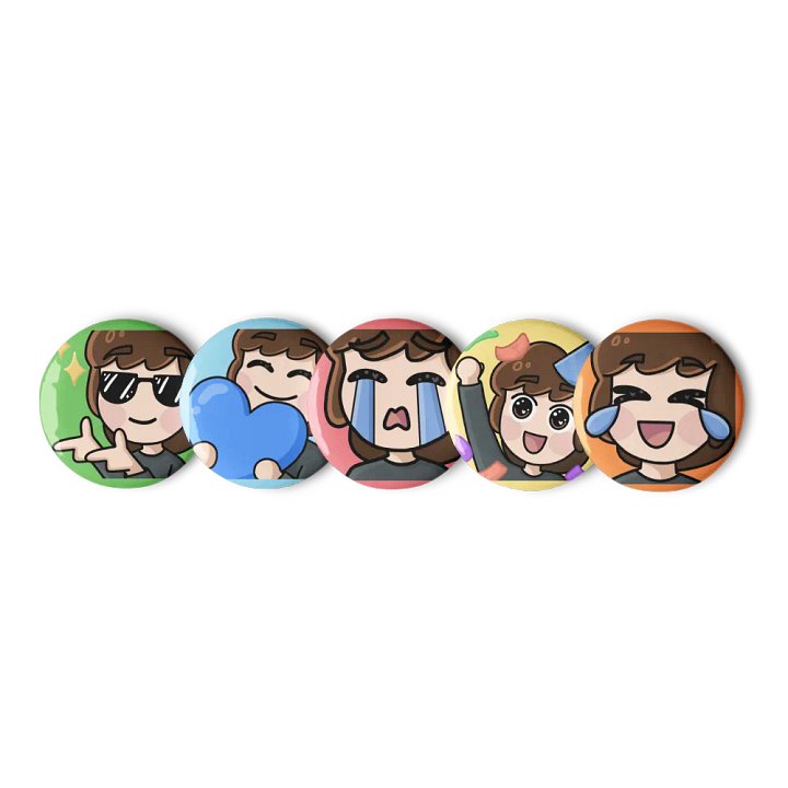 IRL Emoji Badges product image (1)