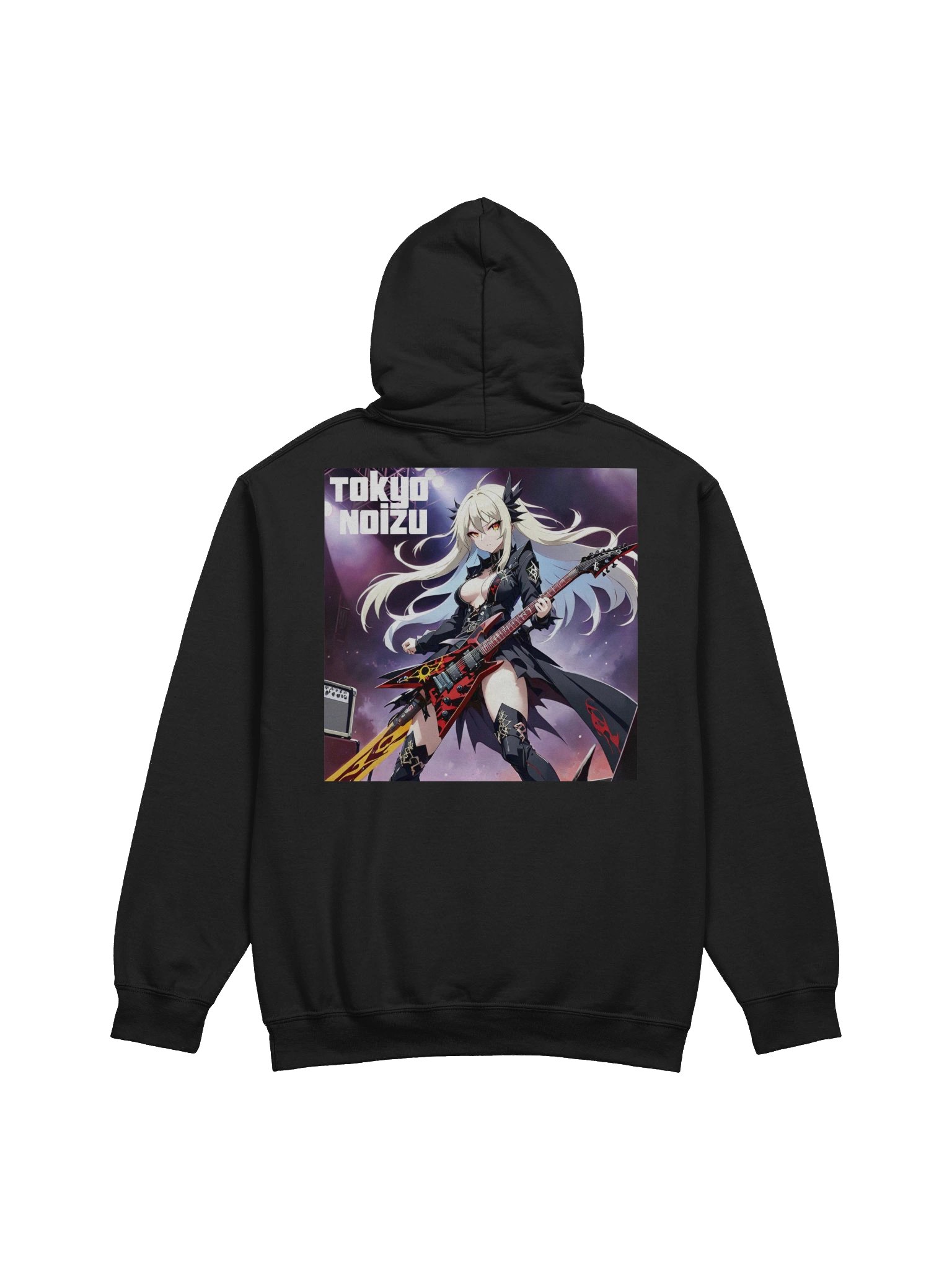 Anime Guitarist Hoodie product image (1)