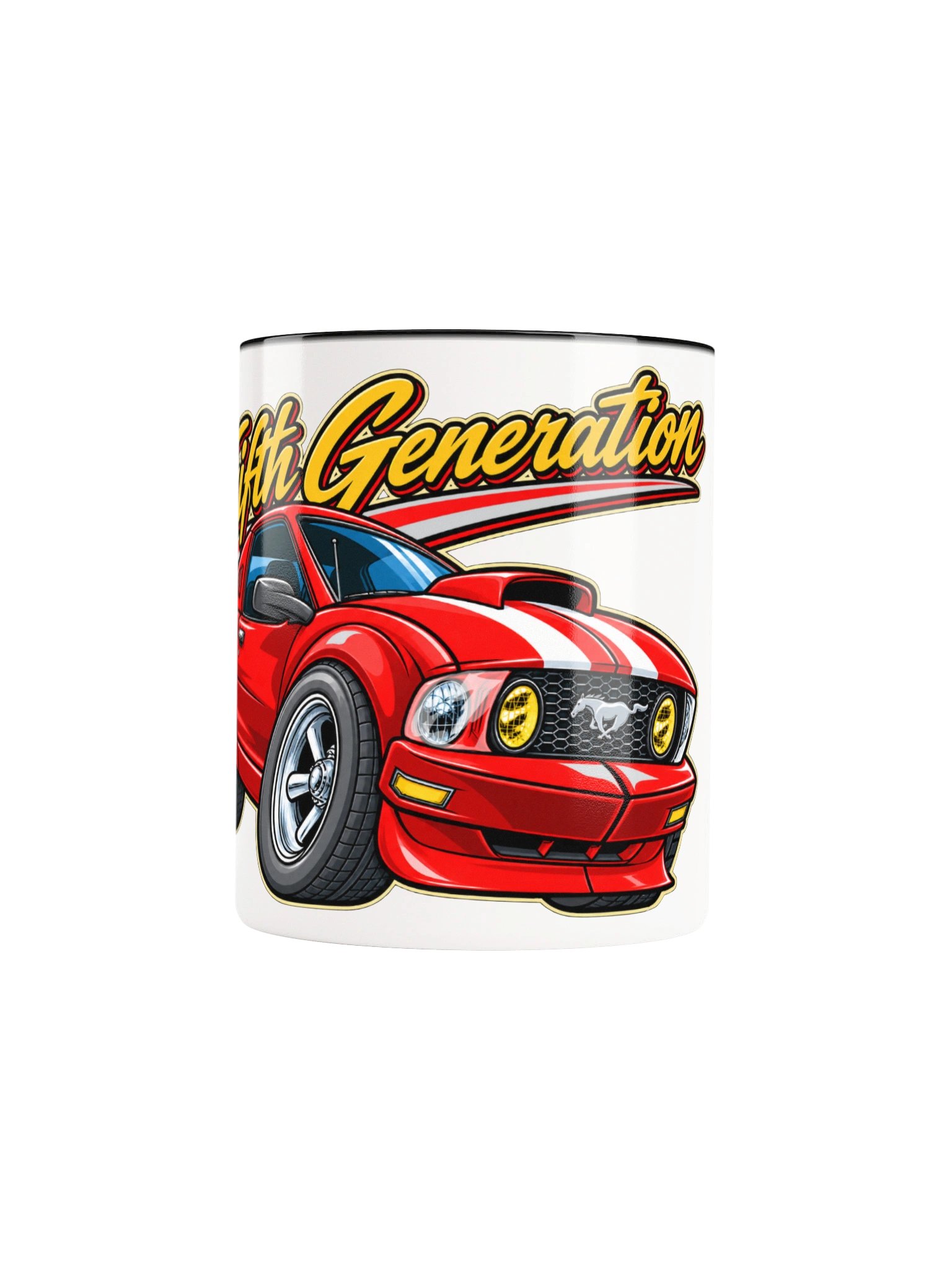 Fifth Generation Mustang Color Accent Mug product image (27)