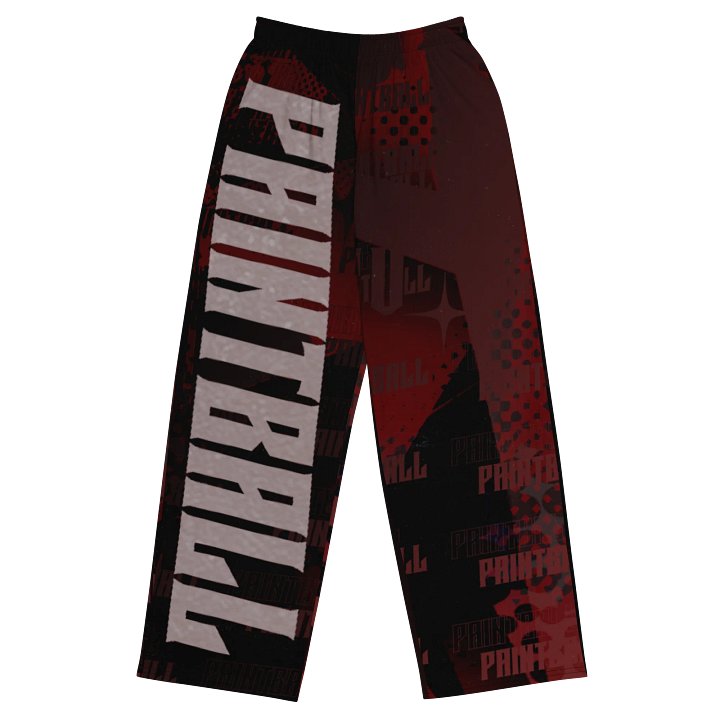 Grind and prosper pants, red and black product image (1)