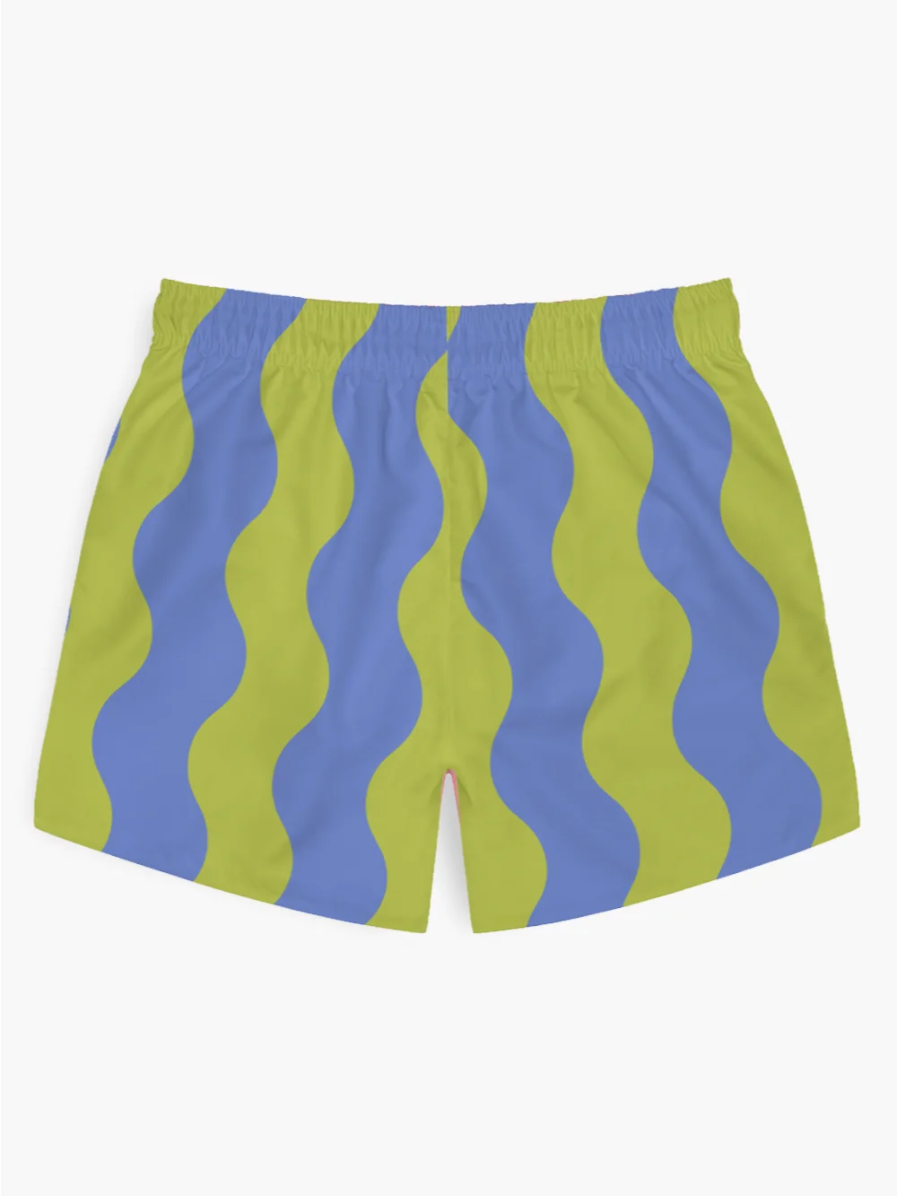 Retro Surf Striped Waves – Swim Trunks product image (2)