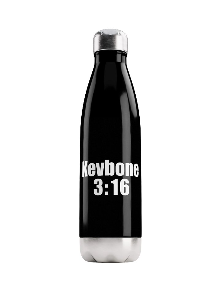 Kevbone 3:16 Stainless Steel Water Bottle product image (1)