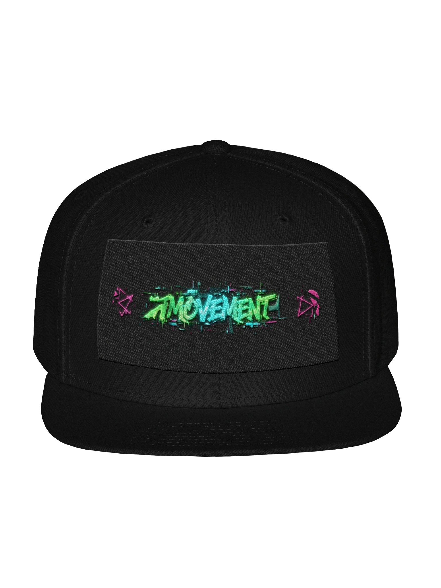 MOVEMENT Neon Glitch Snapback product image (1)