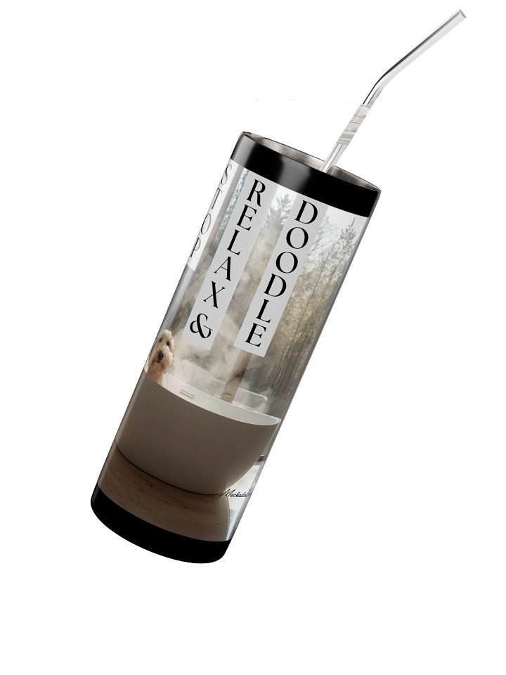 Stop, Relax & Doodle Dog Tumbler product image (3)