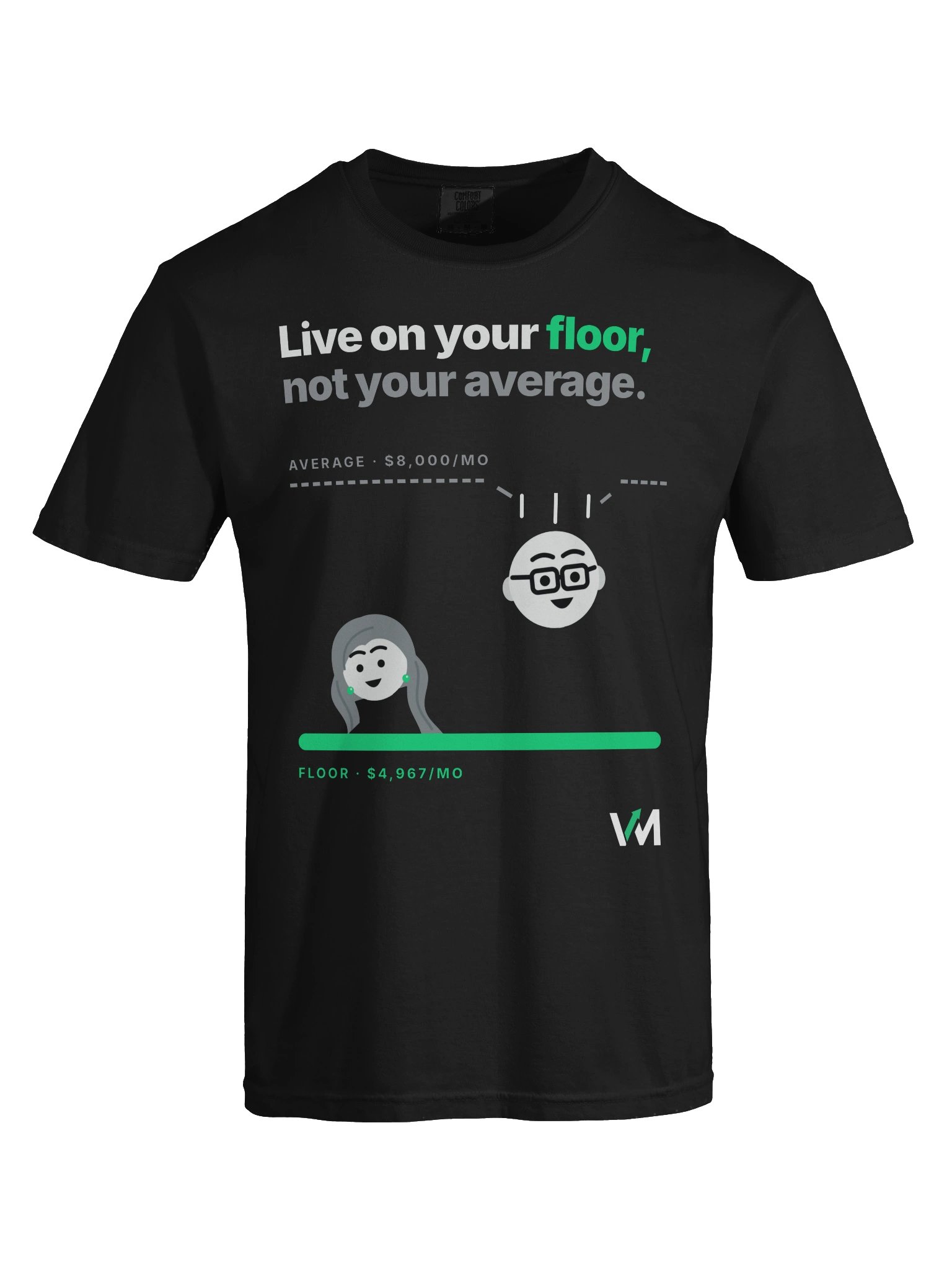 Live on Your Floor Tee product image (1)