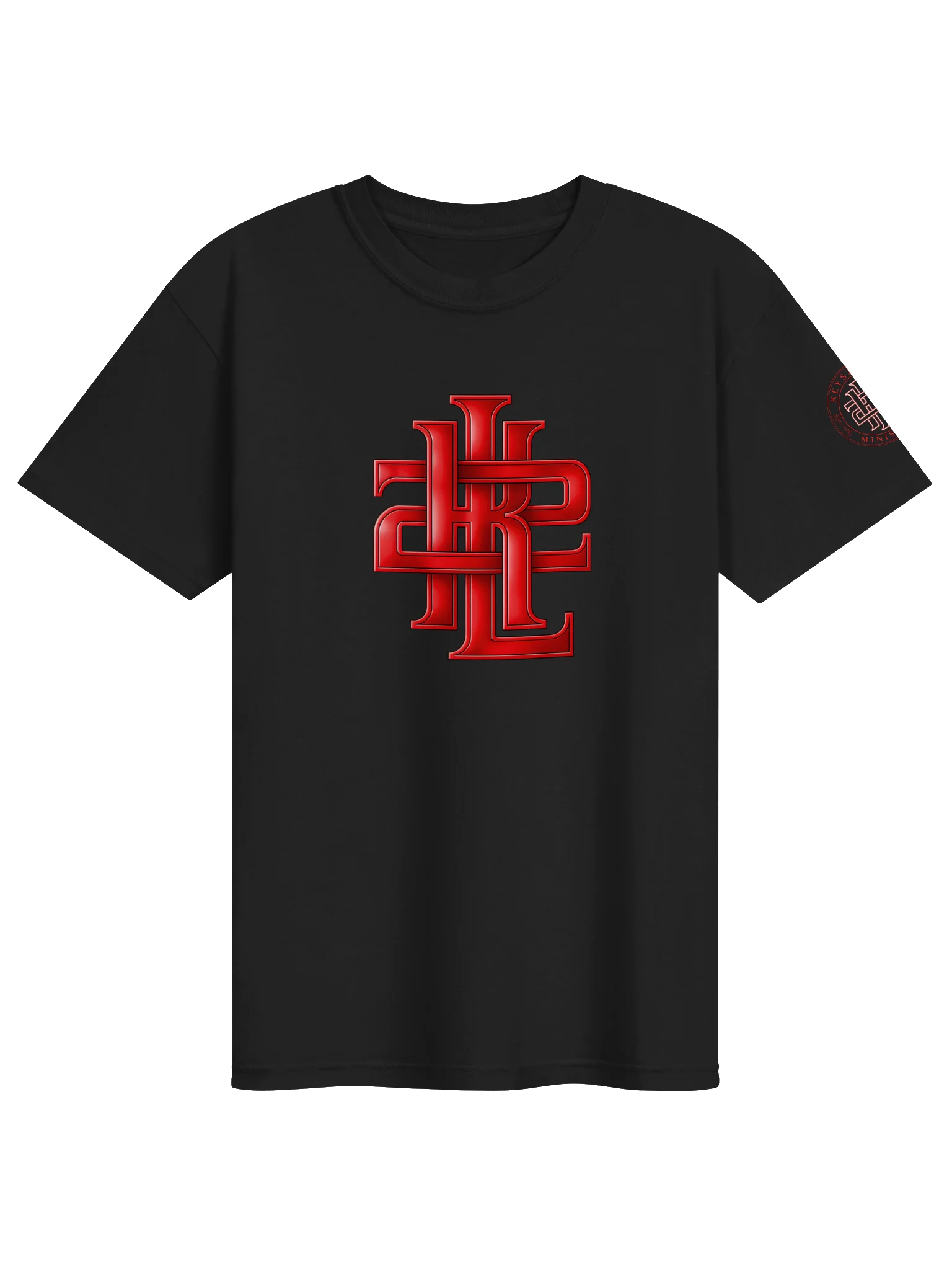 Glossy Red Monogram Emblem Tee product image (5)