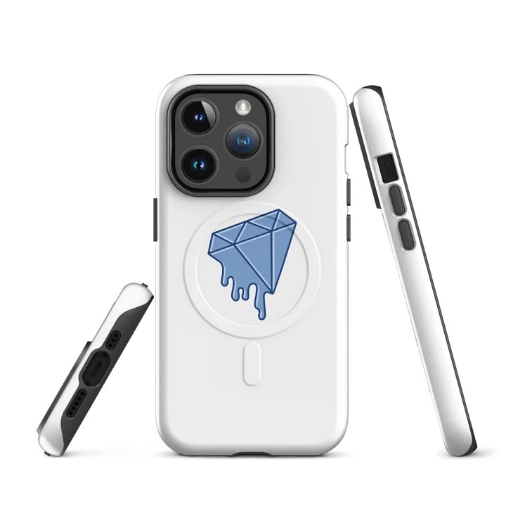 Melting Blue Diamond MagSafe® Tough Case product image (2)