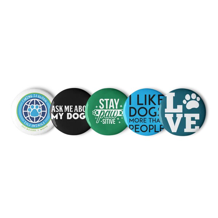 isla Animals Pin - Dog quotes product image (1)