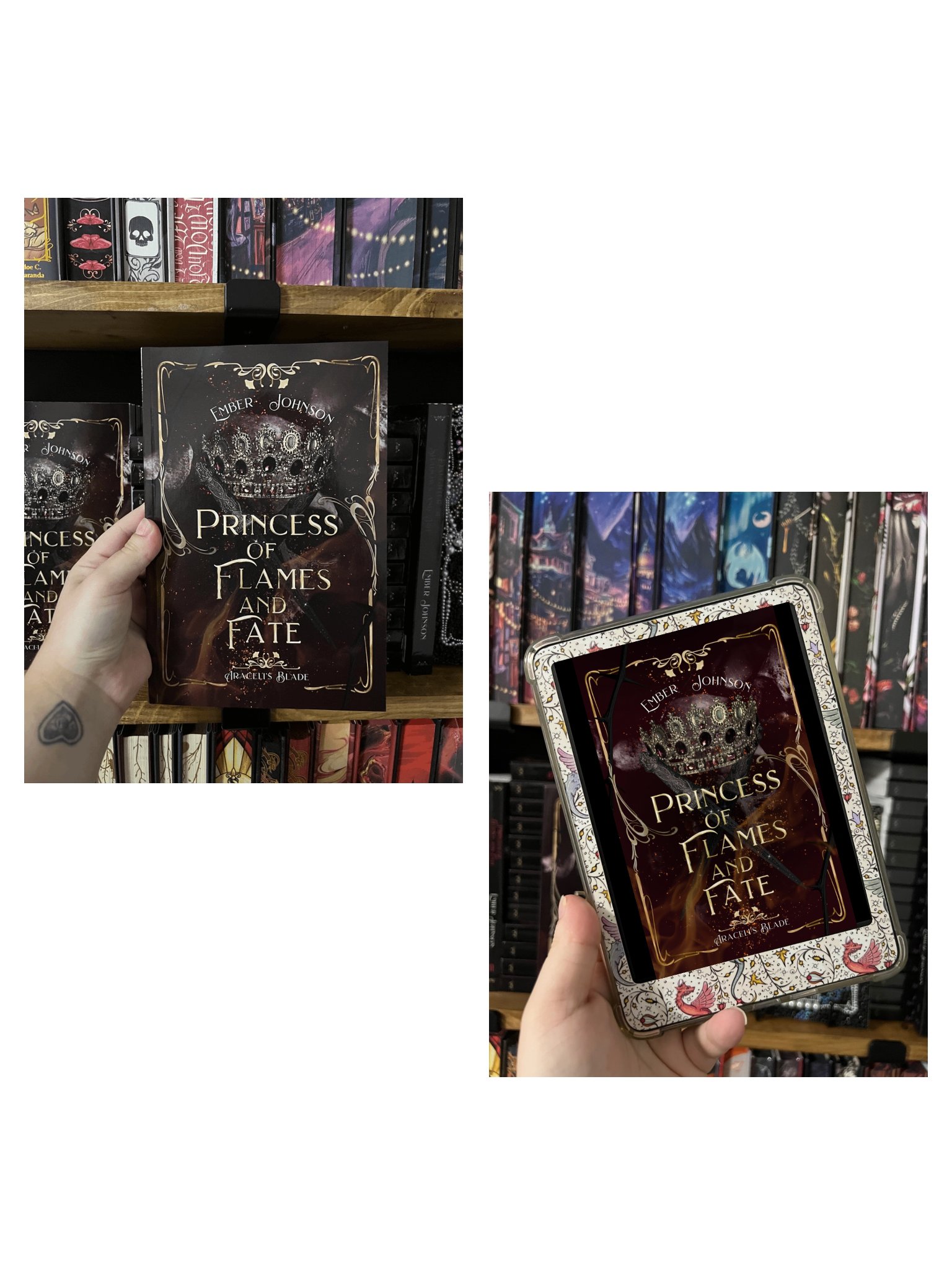 Princess of Flames and Fate Paperback & E-Book Bundle product image (3)