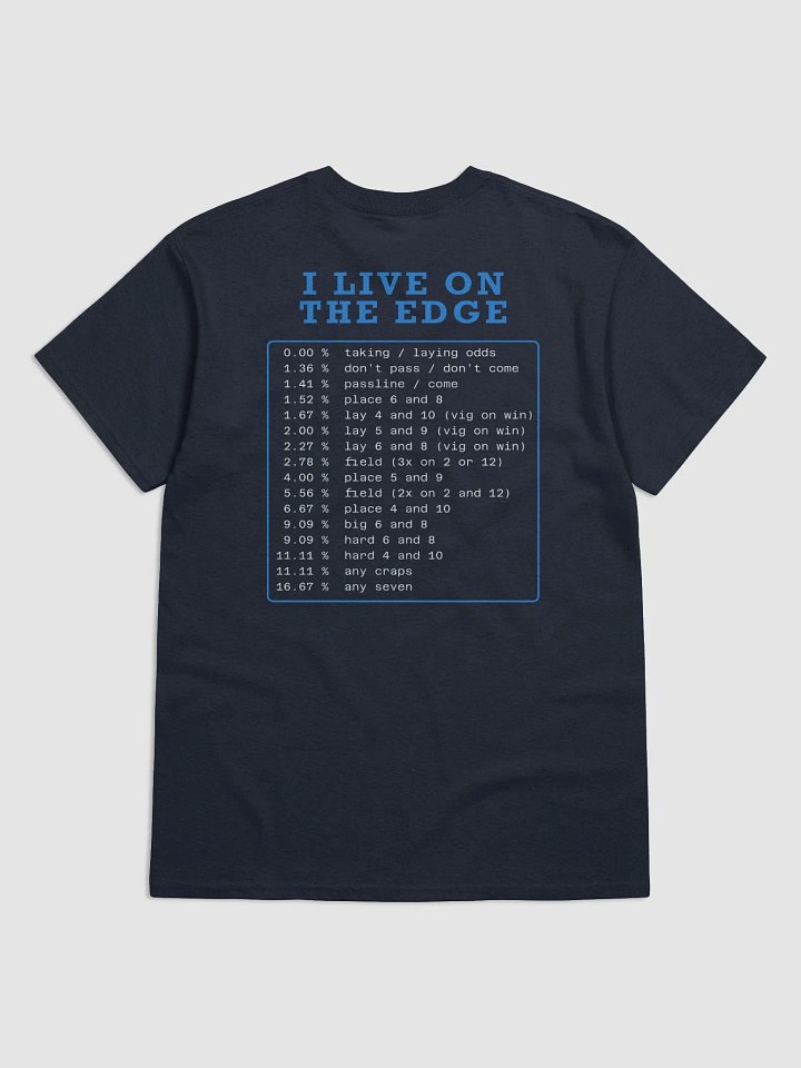 I Live on the Edge (T-Shirt) product image (1)