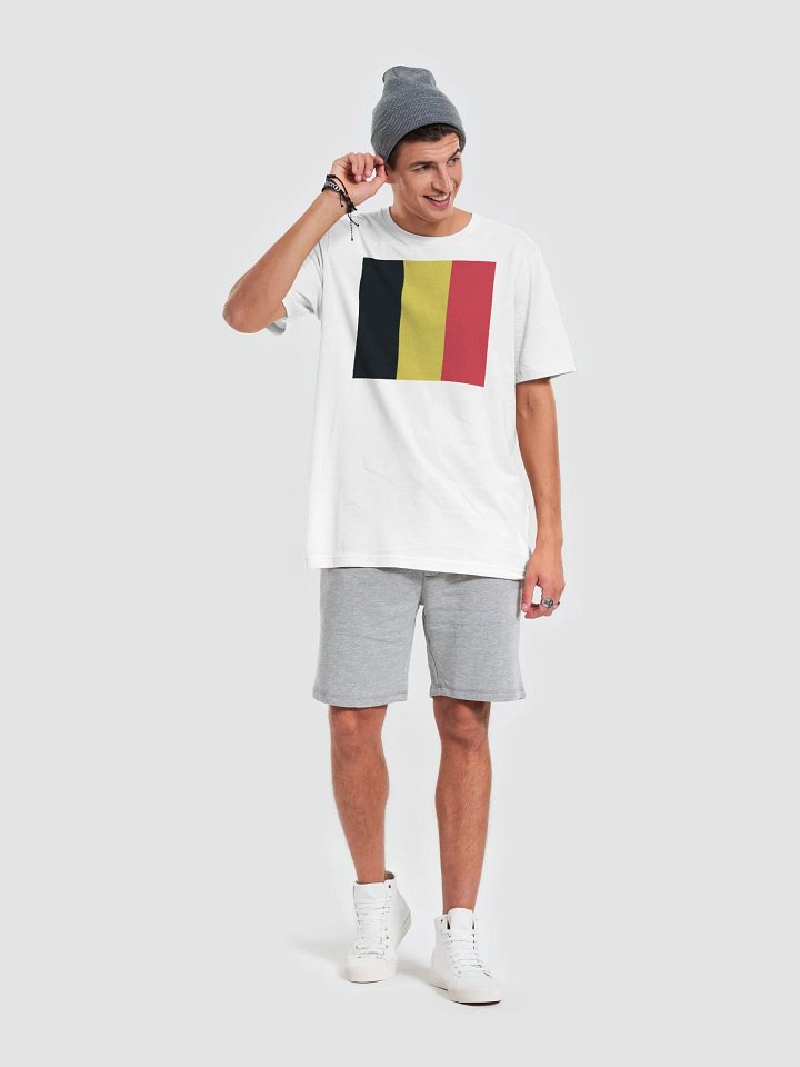 Exclusive Graphic Grove Supersoft Unisex T-Shirt - Belgium Flag product image (2)