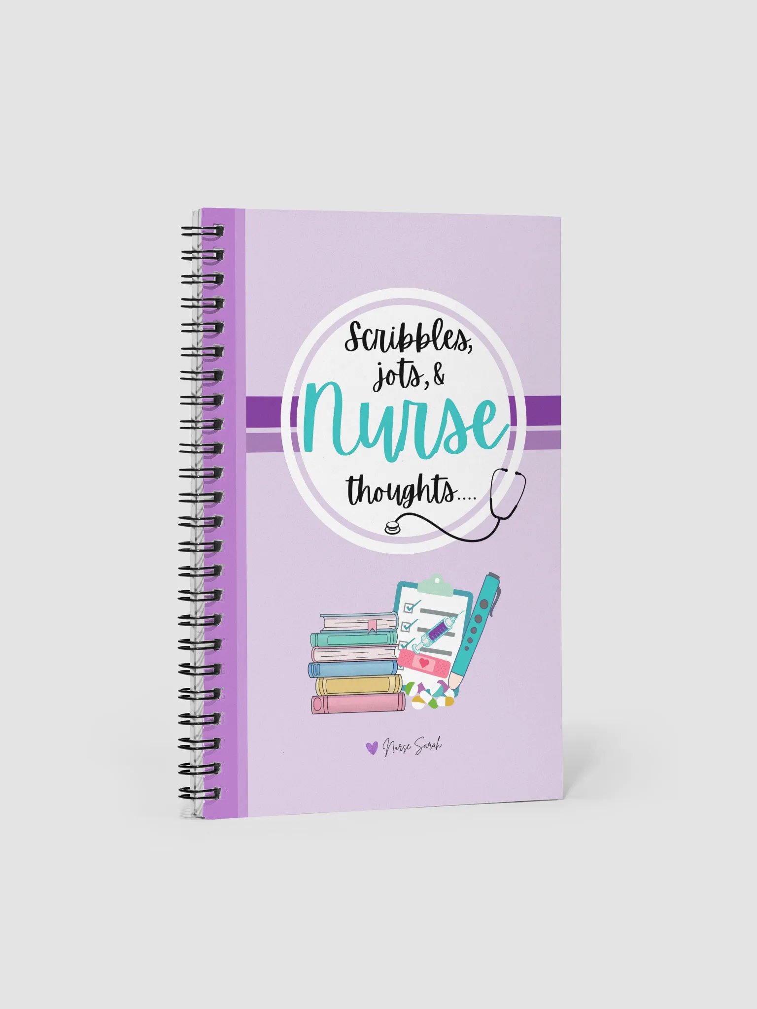 Nursing School Clinical Notebook with Lab Value Reference Ranges product image (1)