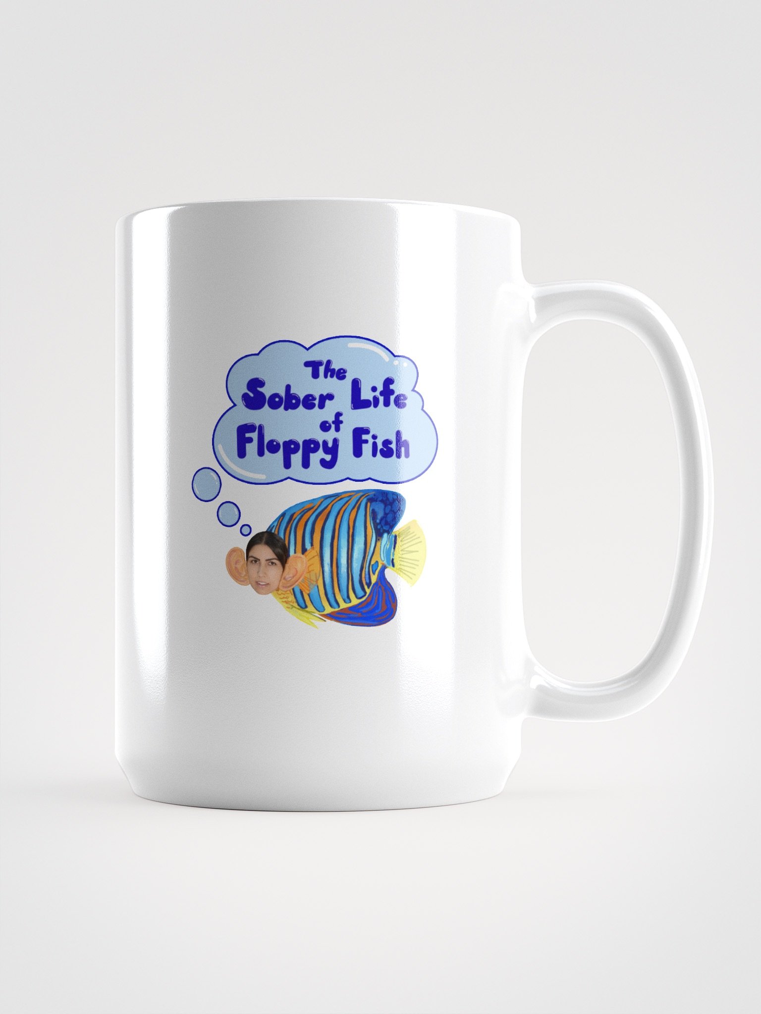 Sober Floppy Fish Mug product image (2)