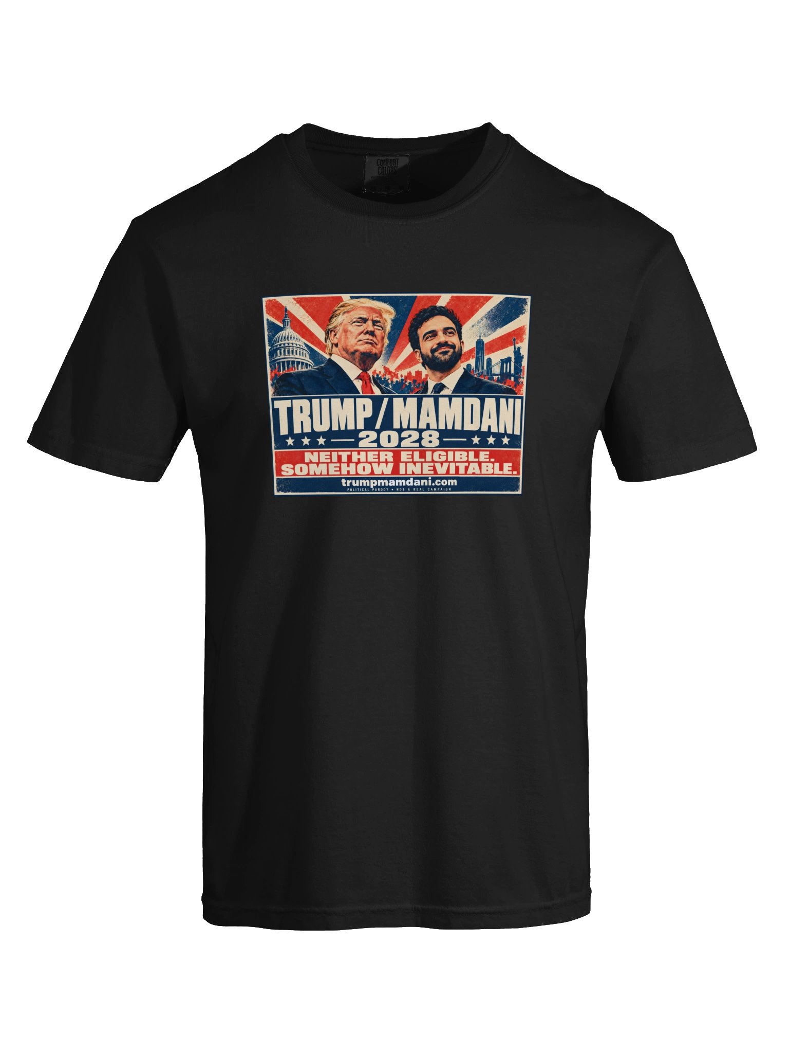 Trump Mamdani (Un)official Campaign T-Shirt product image (27)