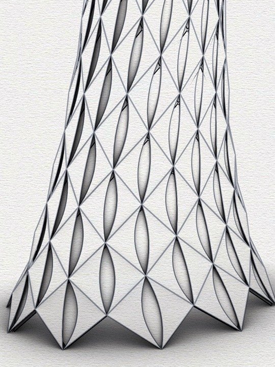 Building Envelope Facade Design Grasshopper Rhino Files Download product image (1)