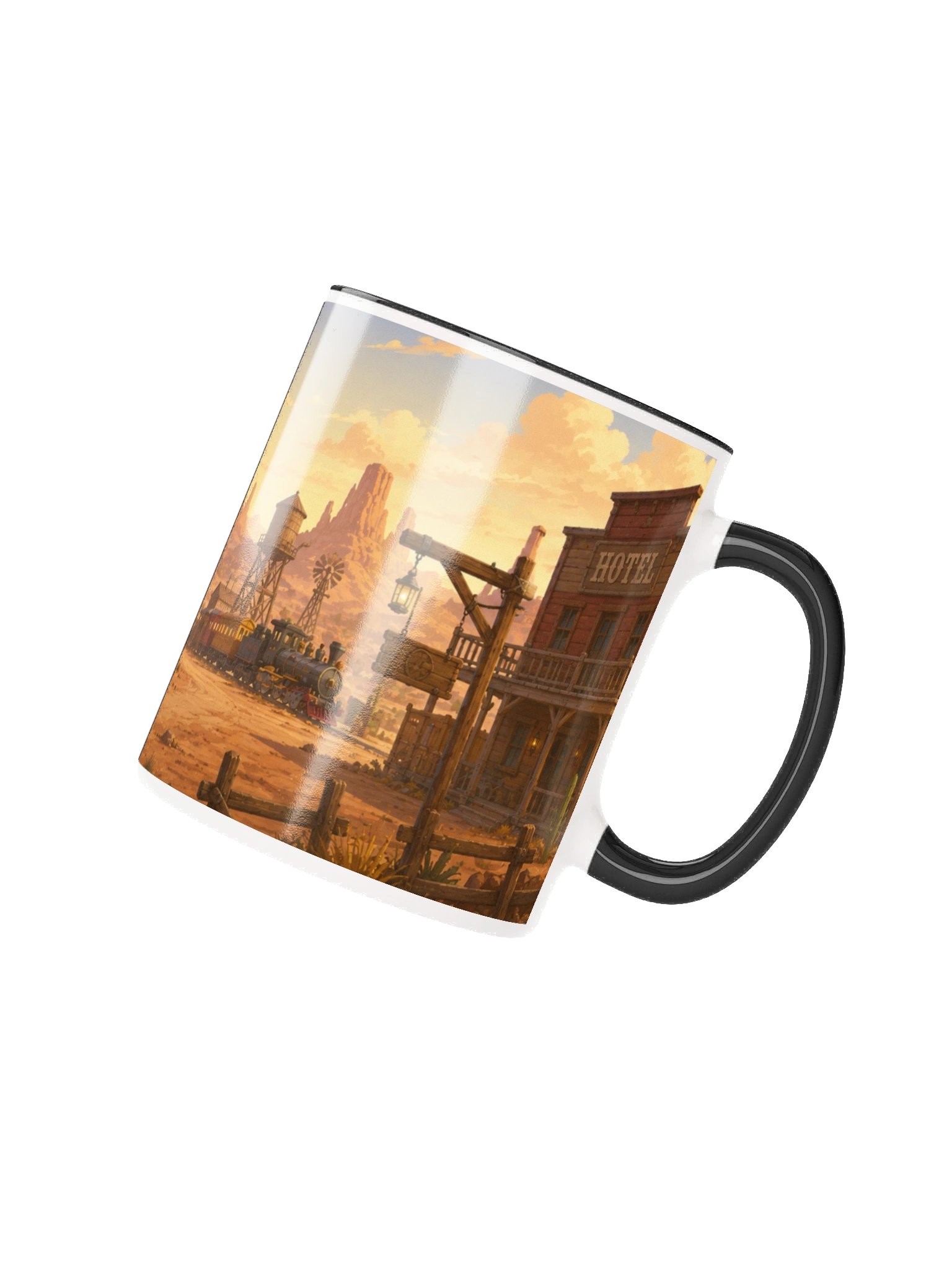 Wild West Town Color-Inside Mug product image (16)