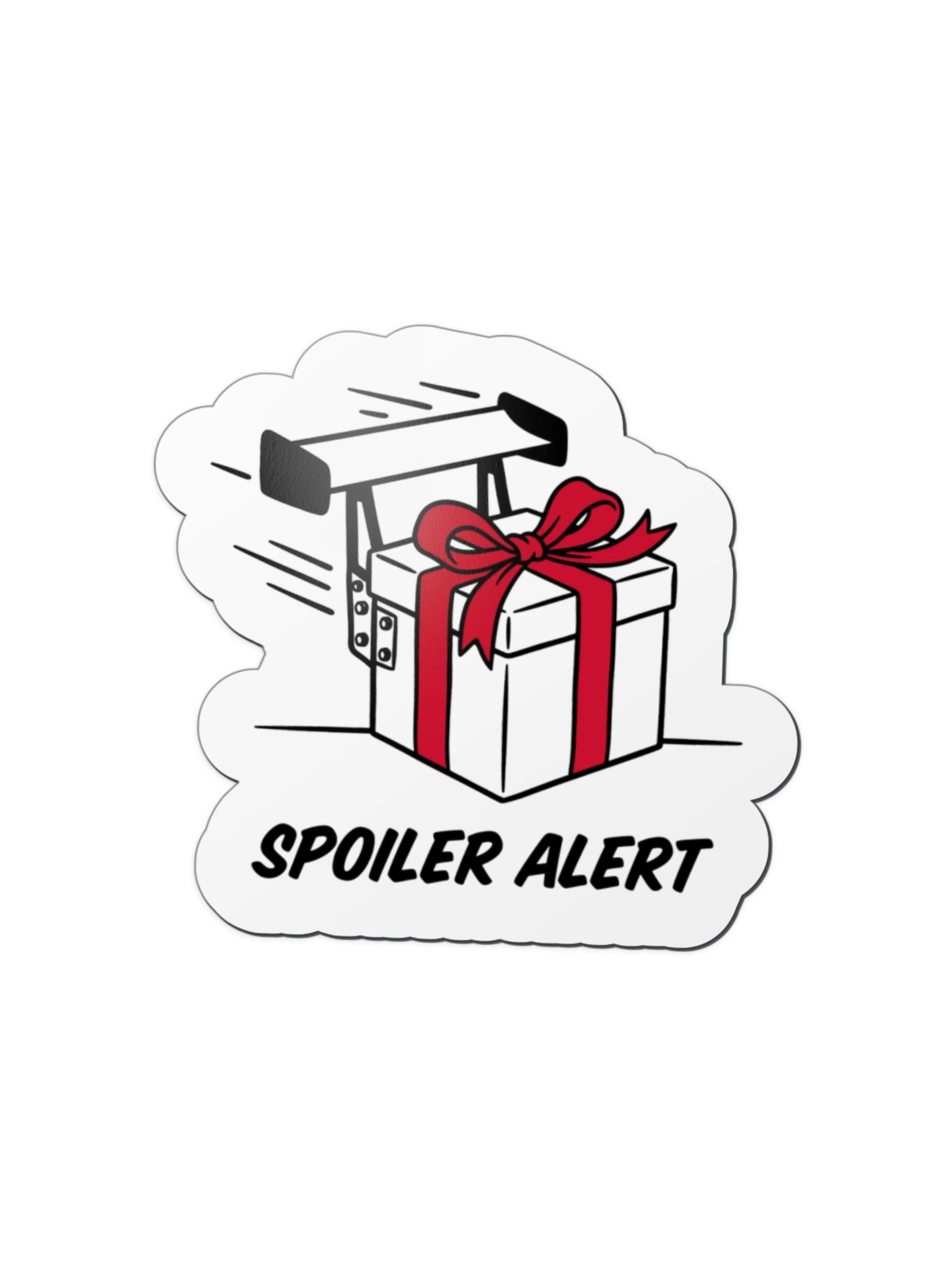 Spoiler Alert Present Magnet product image (1)
